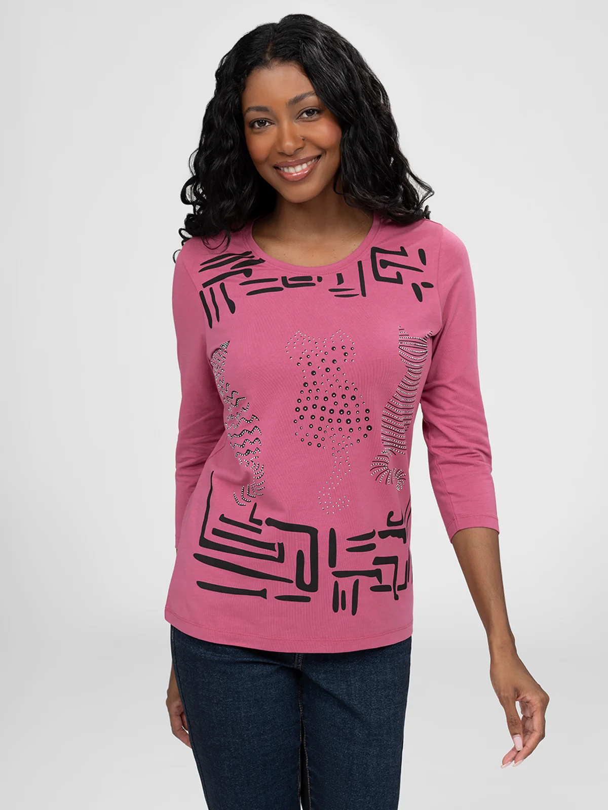 T-shirt semi-ajusté à manches courtes - Image 4