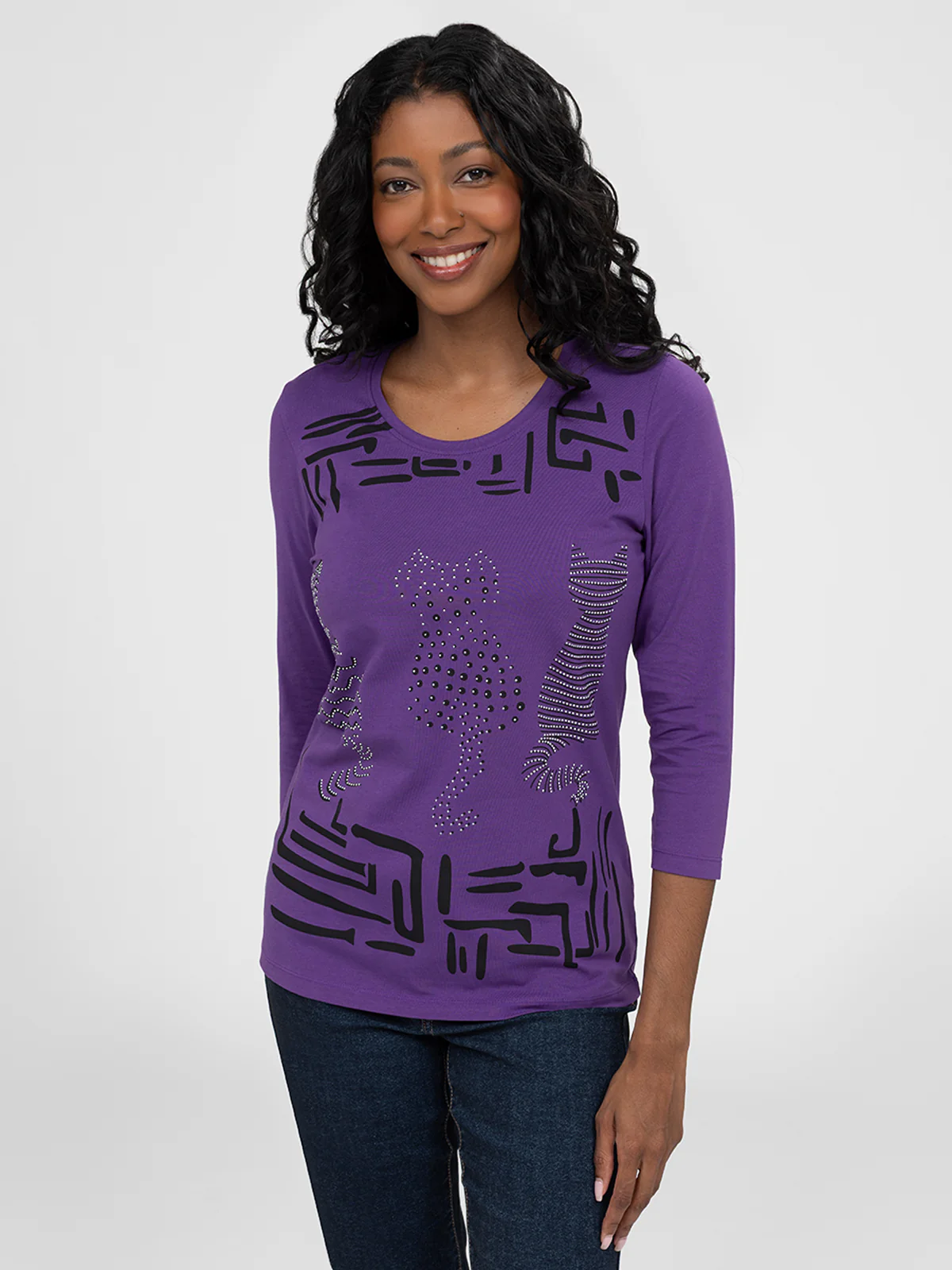 T-shirt semi-ajusté à manches courtes - Image 8