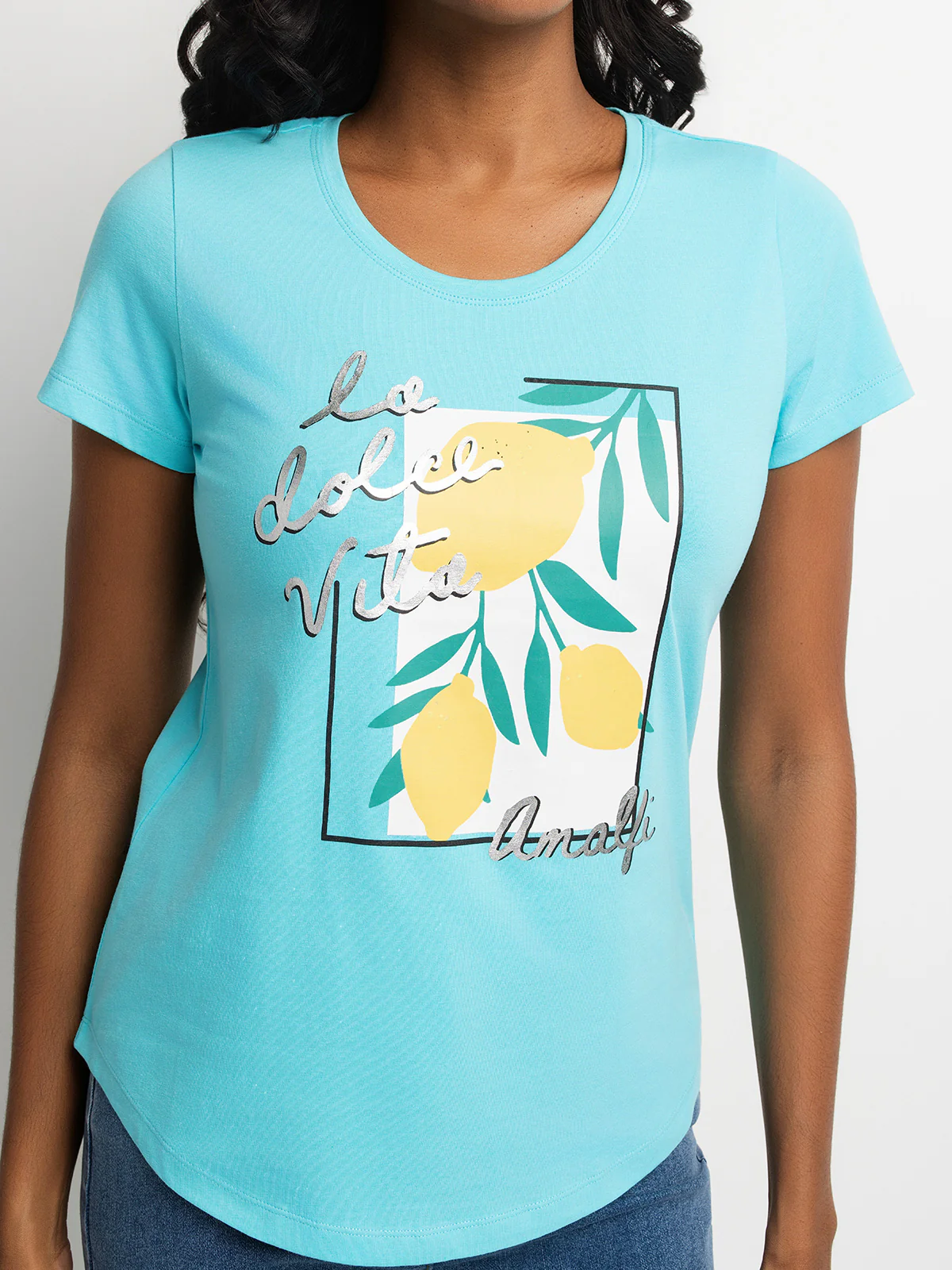 T-shirt semi-ajusté à manches courtes - Image 11
