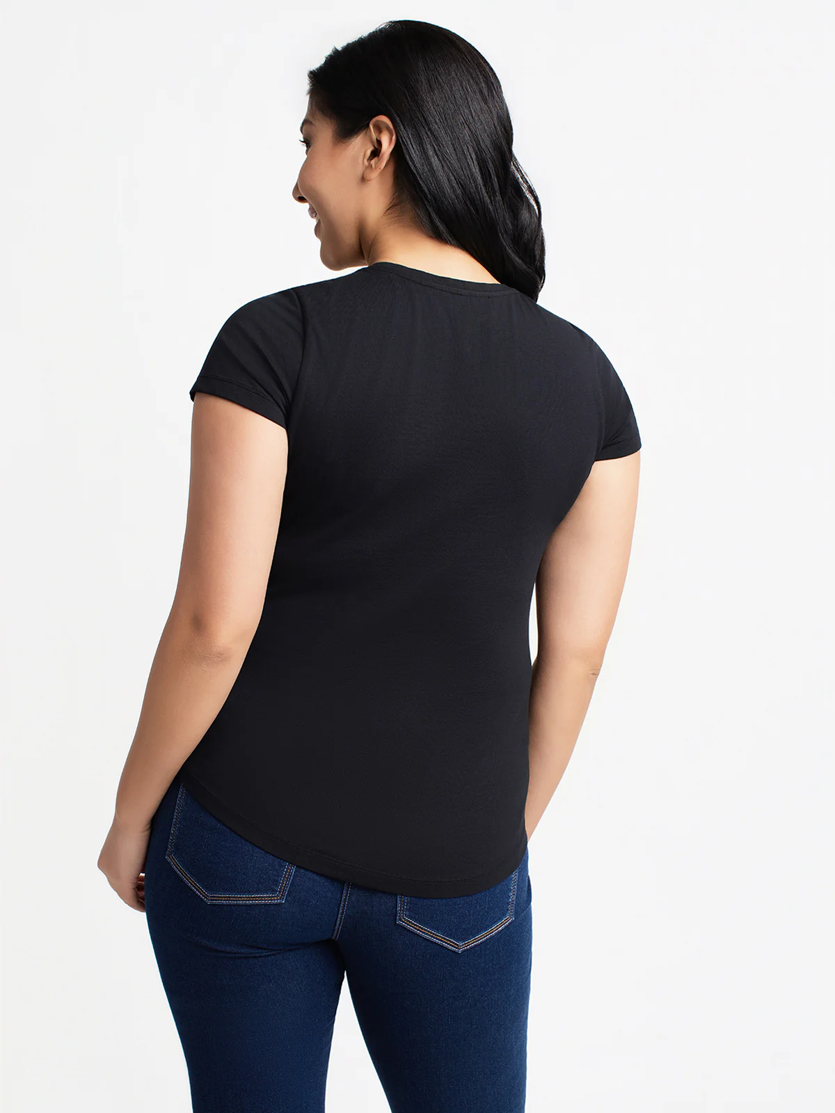T-shirt semi-ajusté à manches courtes - Image 14