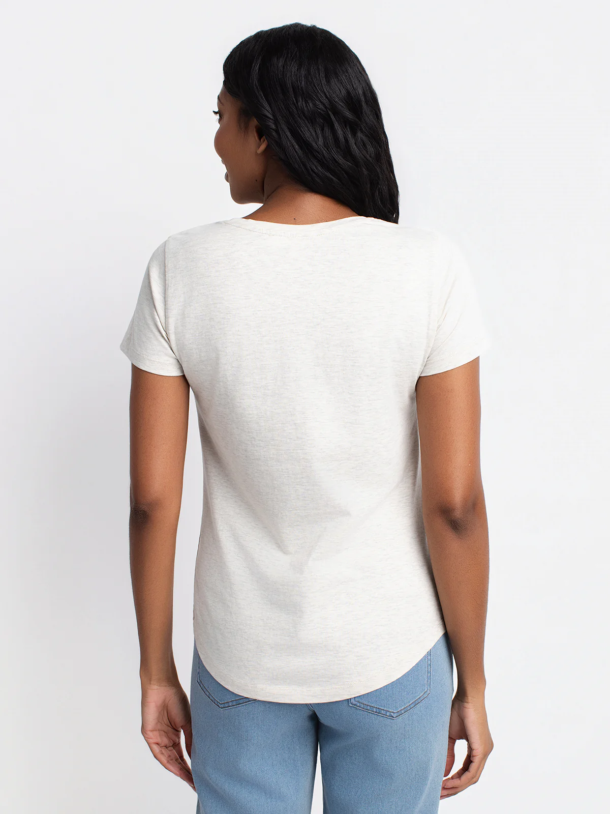 T-shirt semi-ajusté à manches courtes - Image 17