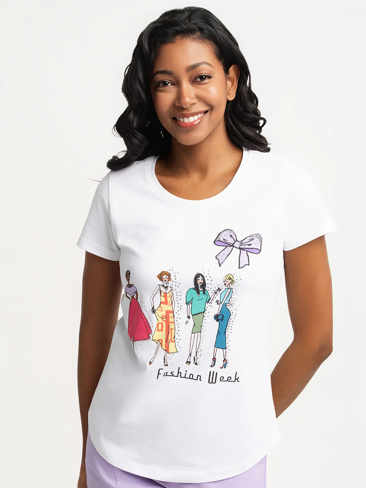 T-shirt semi-ajusté à manches courtes - Image 5