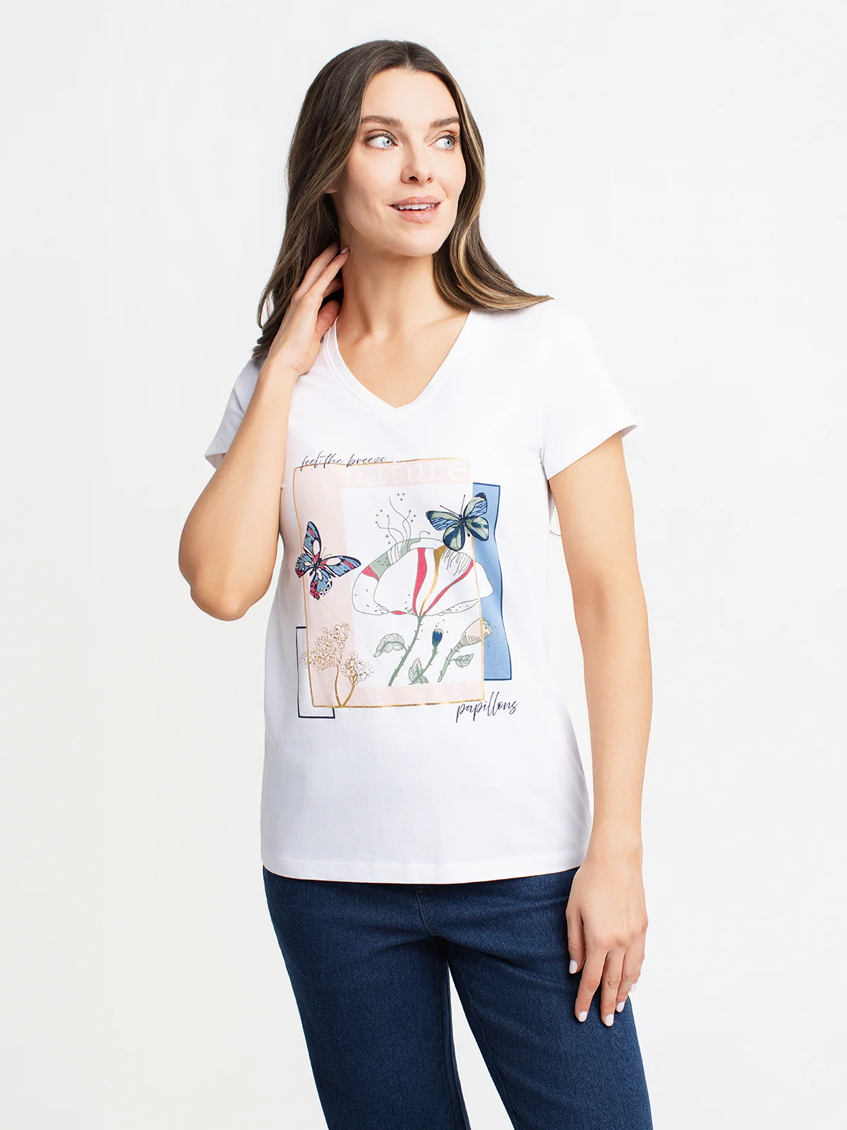 T-shirt semi-ajusté à manches courtes - Image 5