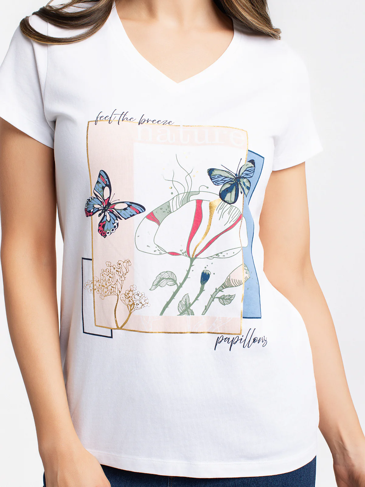 T-shirt semi-ajusté à manches courtes - Image 7