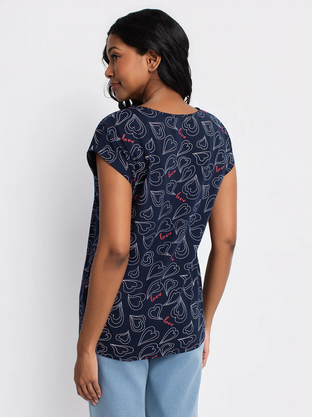 T-shirt semi-ajusté à manches courtes - Image 9