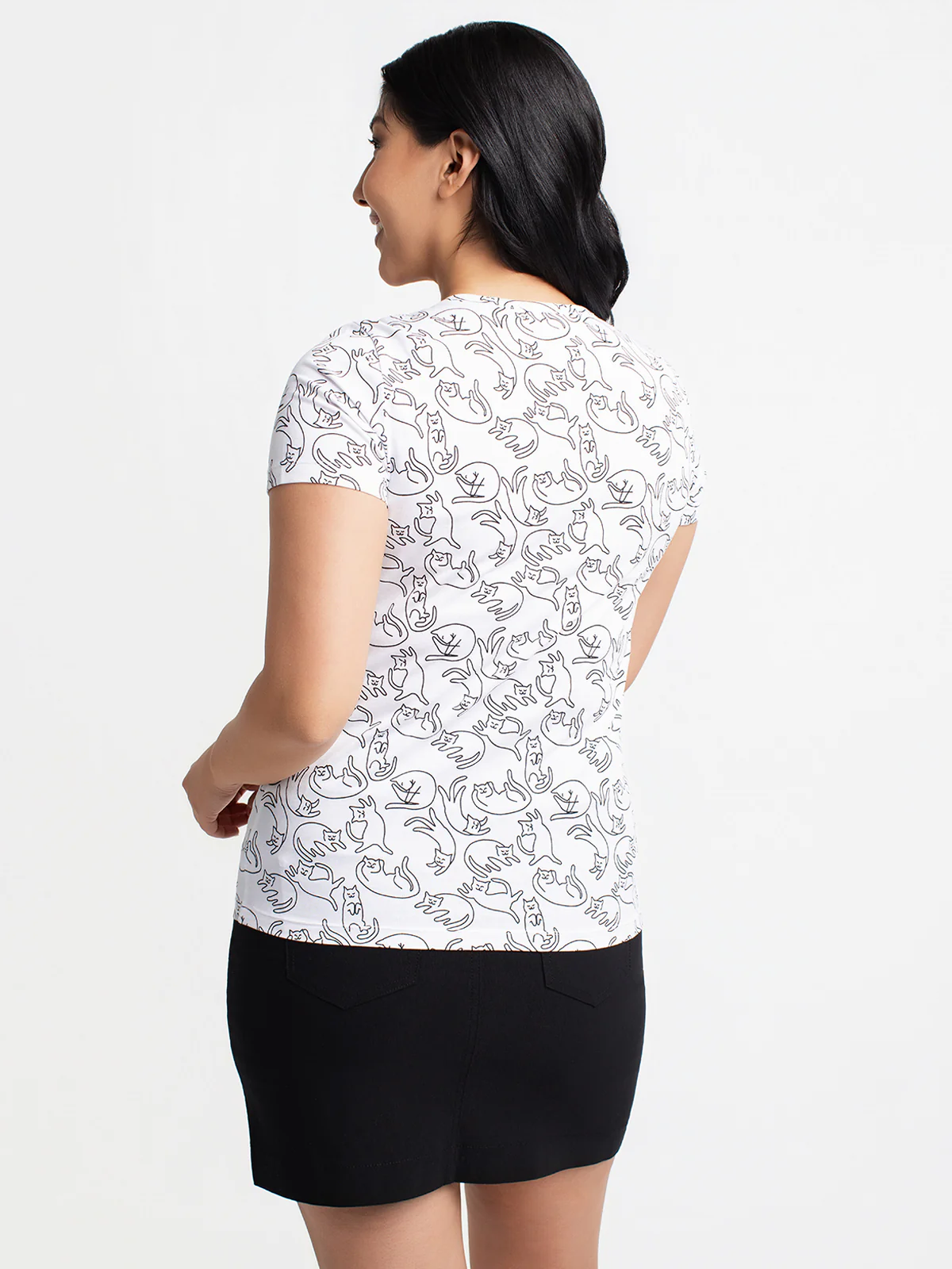 T-shirt semi-ajusté à manches courtes - Image 9