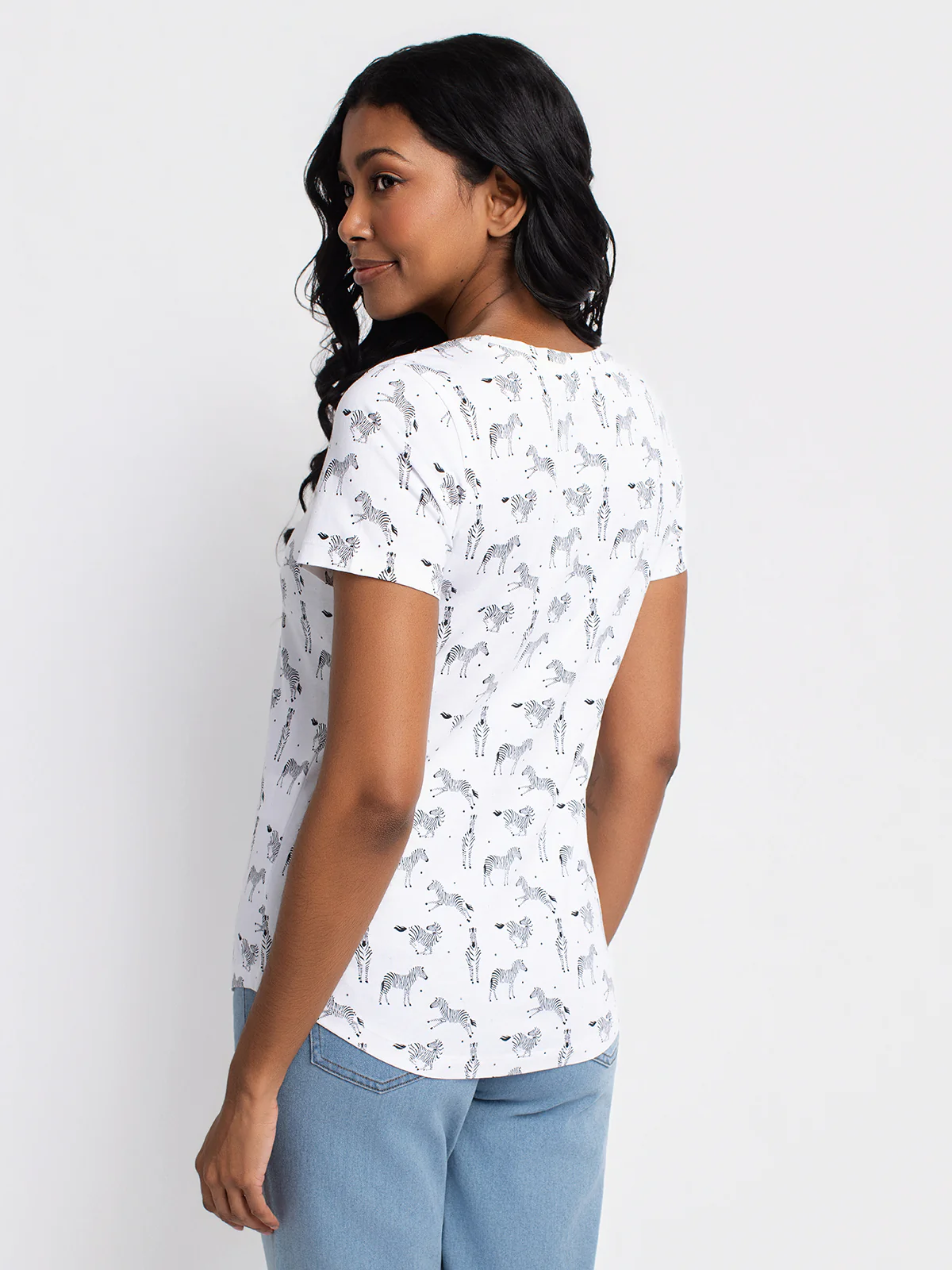 T-shirt semi-ajusté à manches courtes - Image 3
