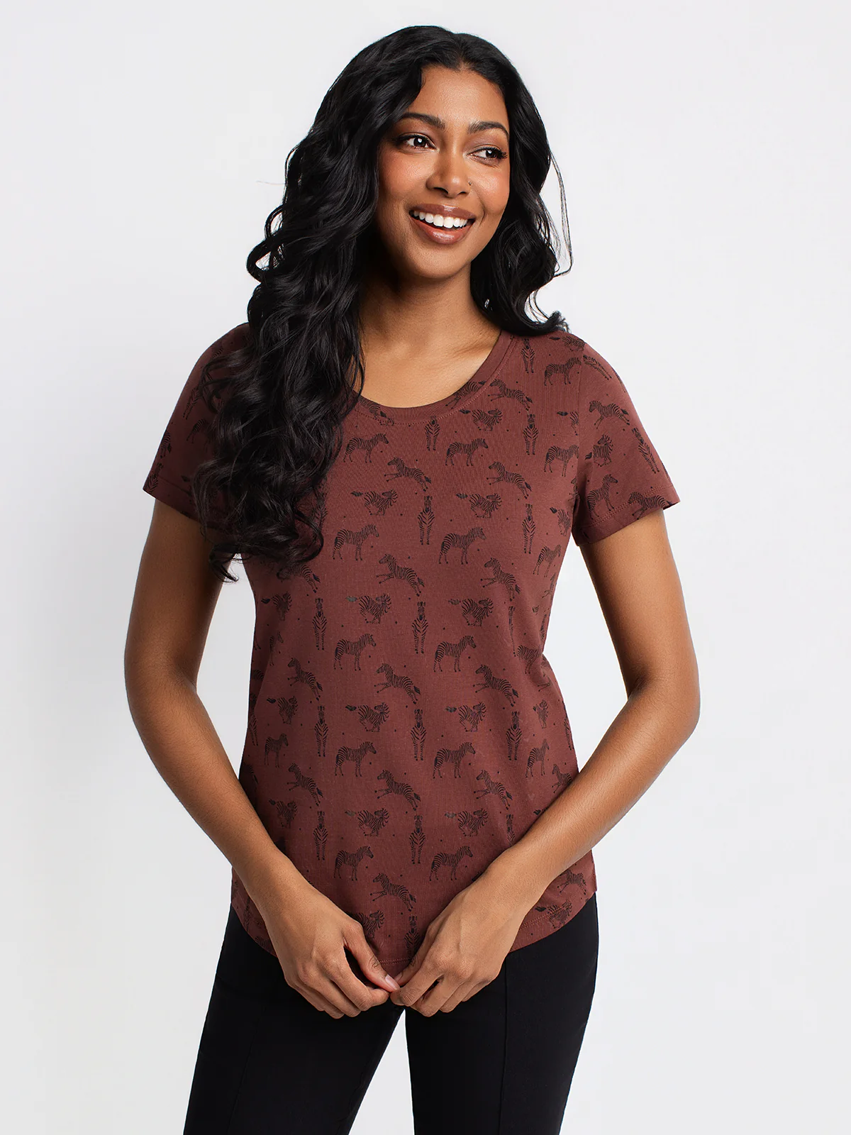 T-shirt semi-ajusté à manches courtes - Image 6