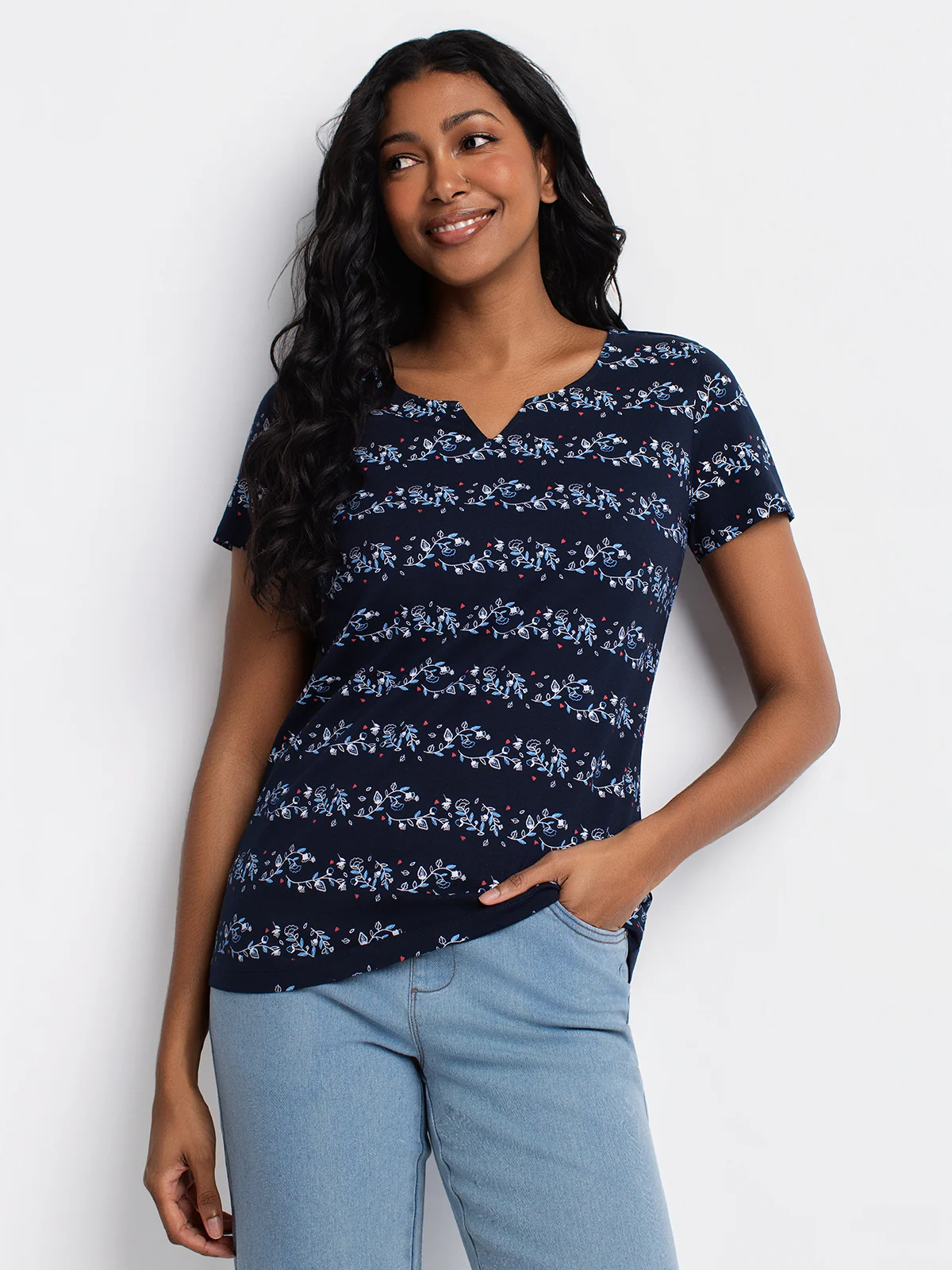 T-shirt semi-ajusté à manches courtes - Image 10