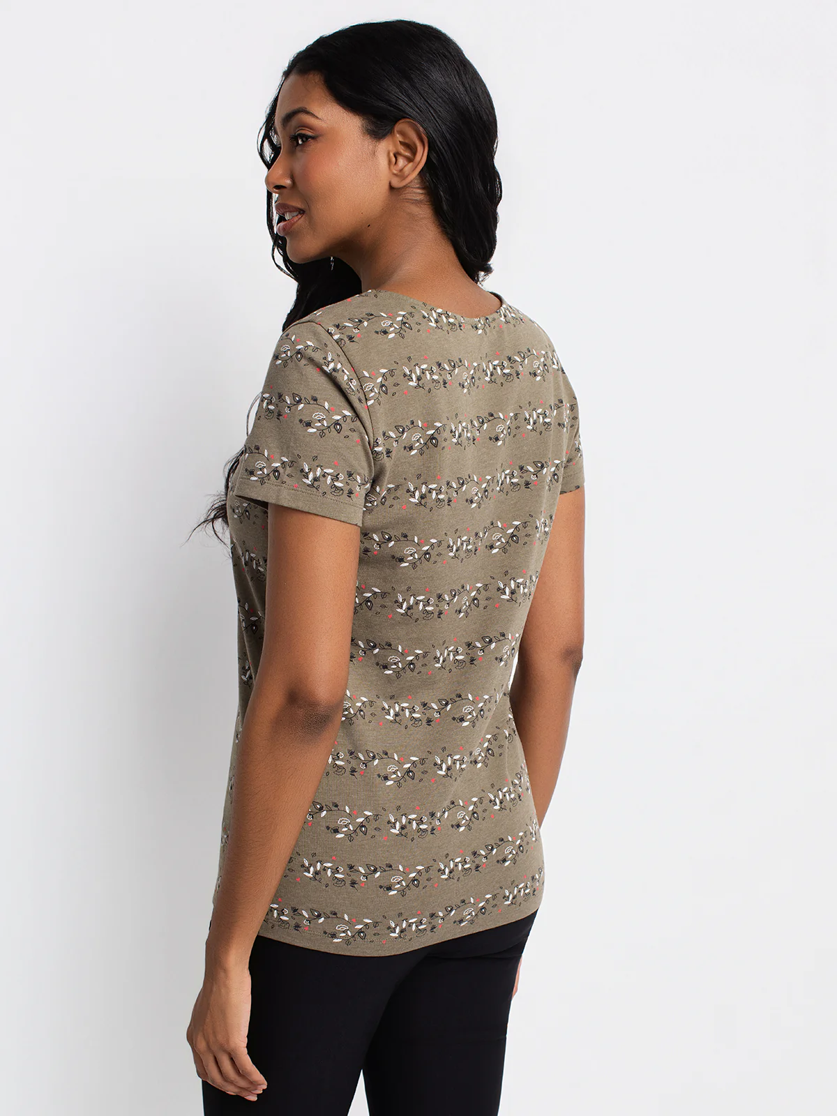 T-shirt semi-ajusté à manches courtes - Image 7