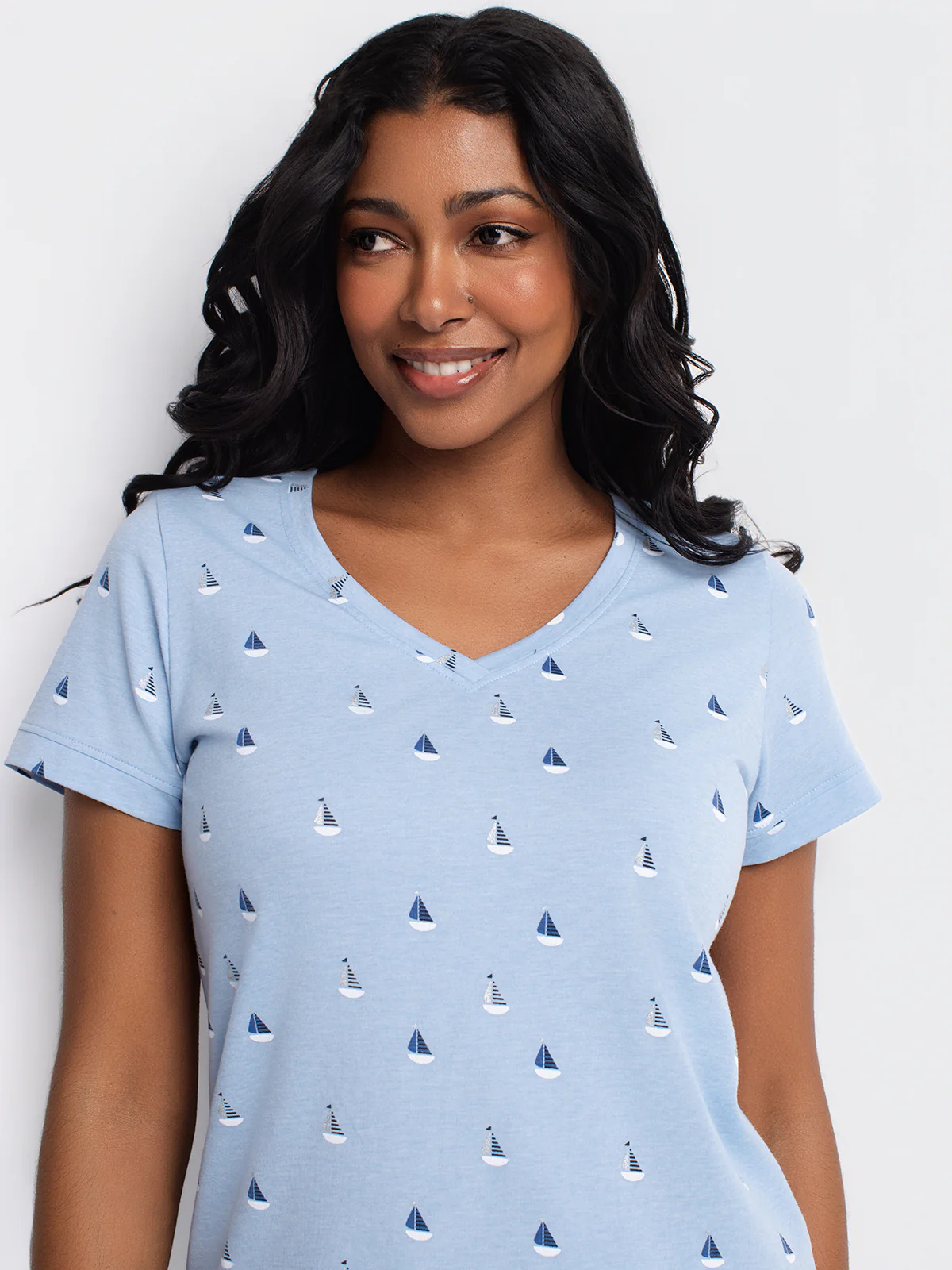 T-shirt semi-ajusté à manches courtes - Image 10