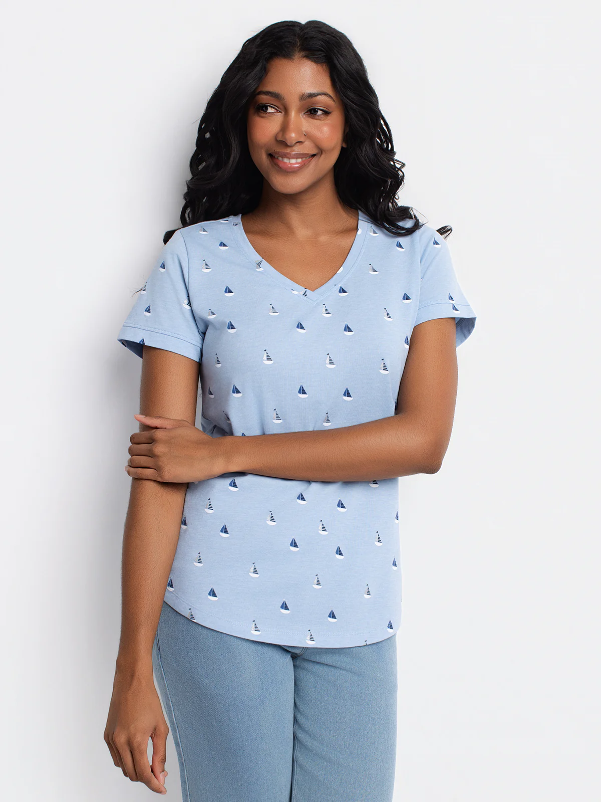 T-shirt semi-ajusté à manches courtes - Image 9