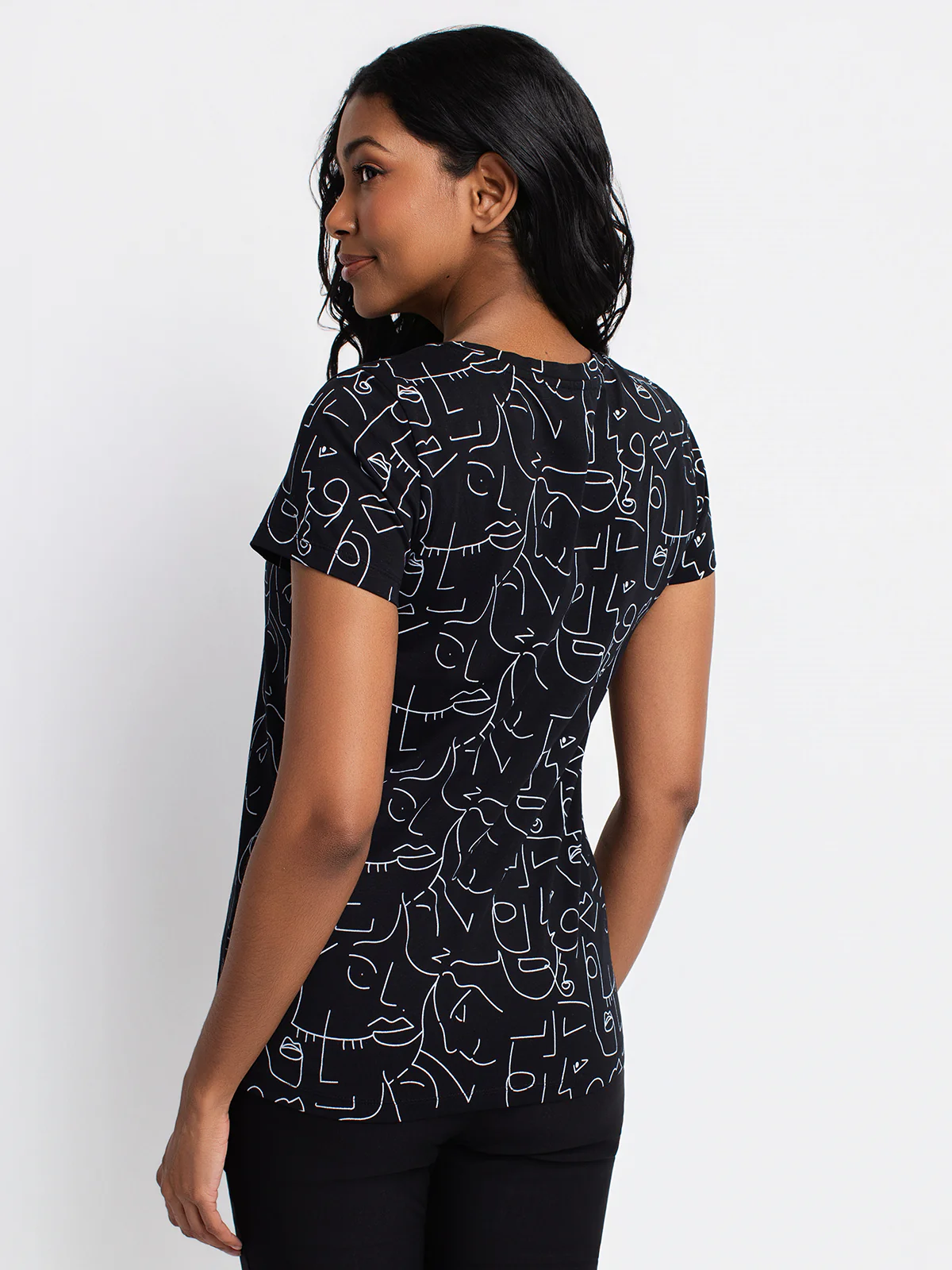 T-shirt semi-ajusté à manches courtes - Image 7