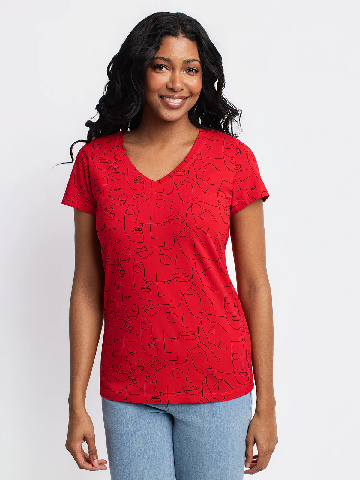 T-shirt semi-ajusté à manches courtes - Image 9