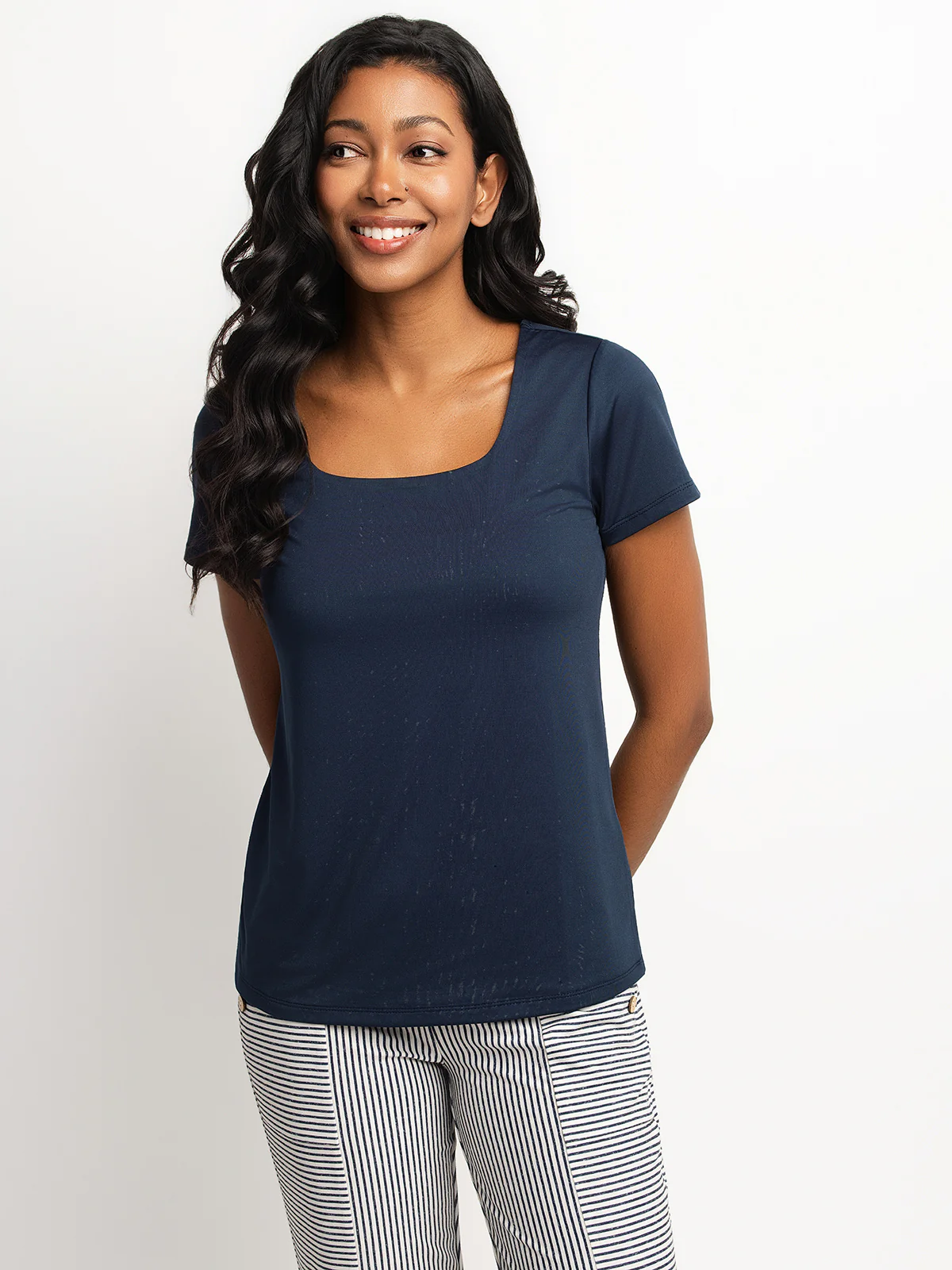 T-shirt semi-ajusté à manches courtes - Image 4