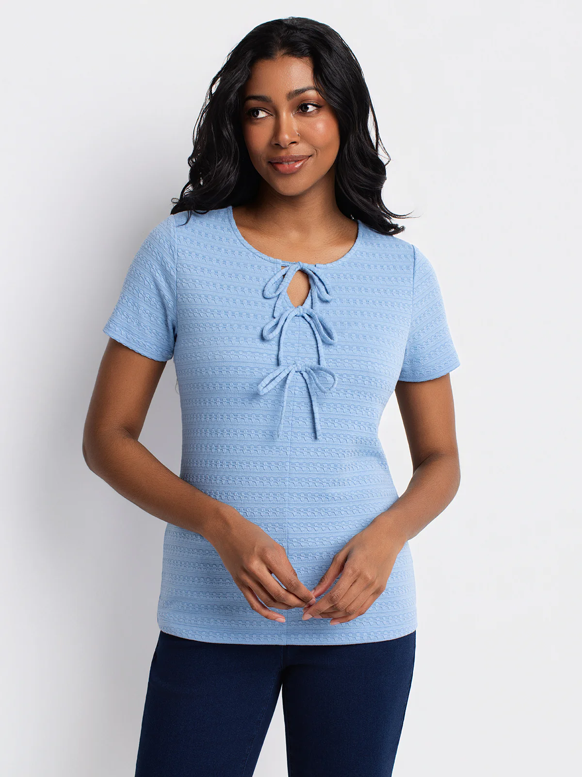 T-shirt semi-ajusté à manches courtes - Image 11