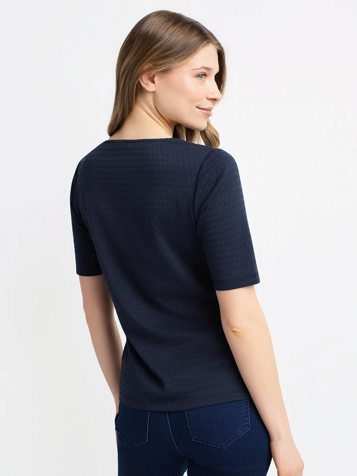 T-shirt semi-ajusté à manches courtes - Image 11