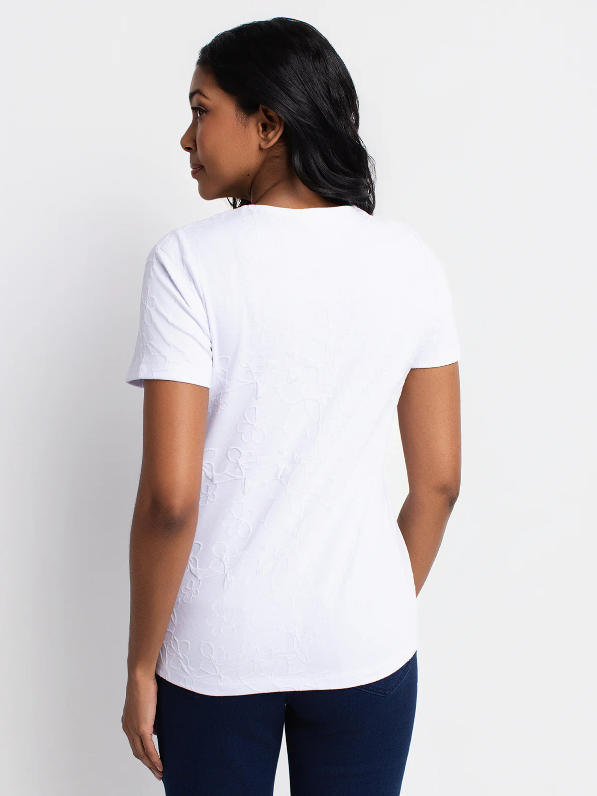 T-shirt semi-ajusté à manches courtes - Image 3