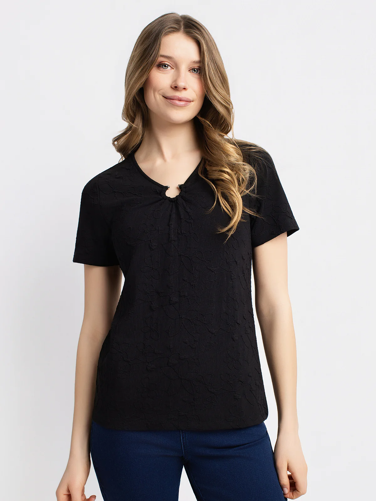 T-shirt semi-ajusté à manches courtes - Image 9