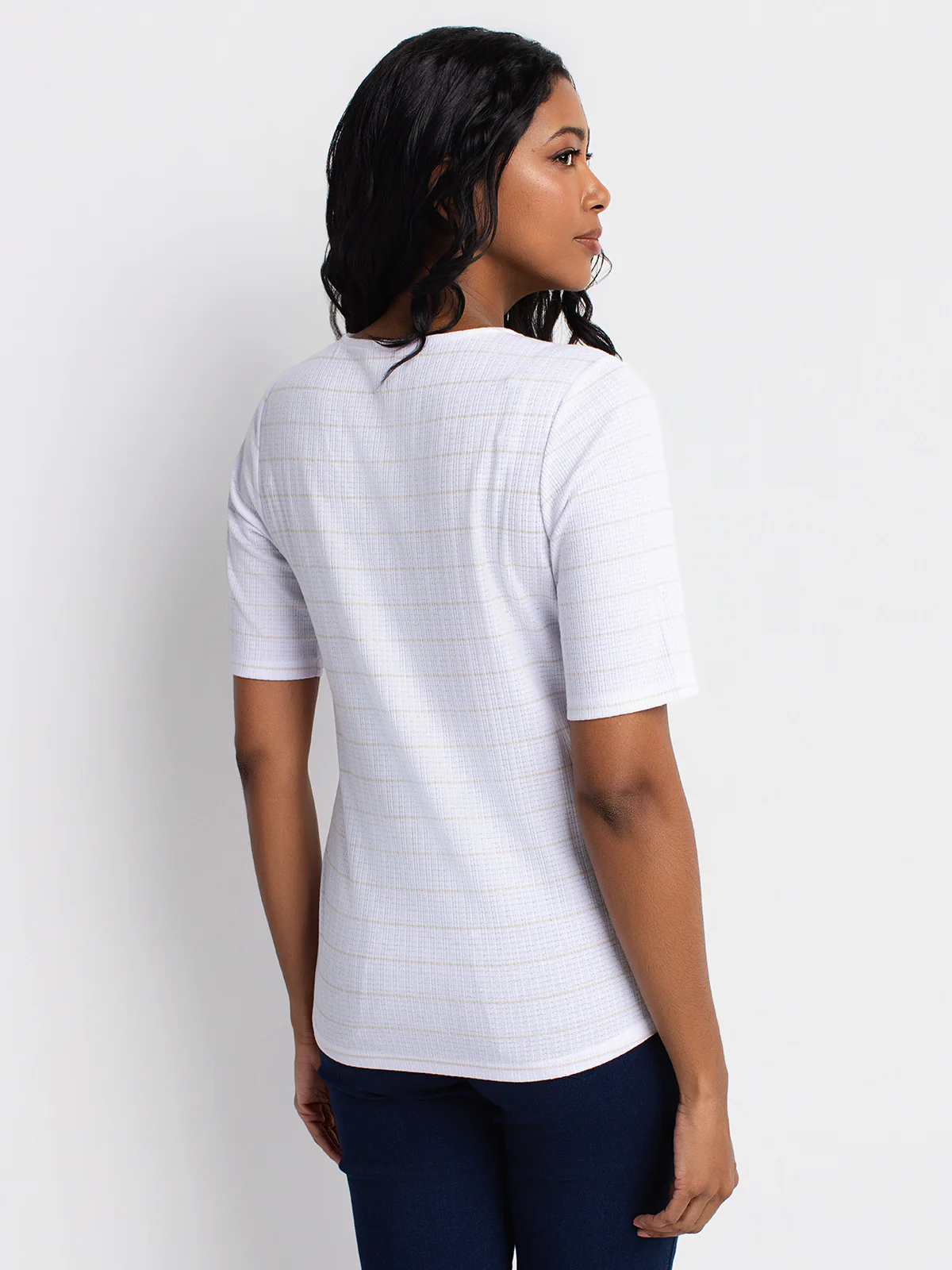 T-shirt semi-ajusté à manches courtes - Image 6