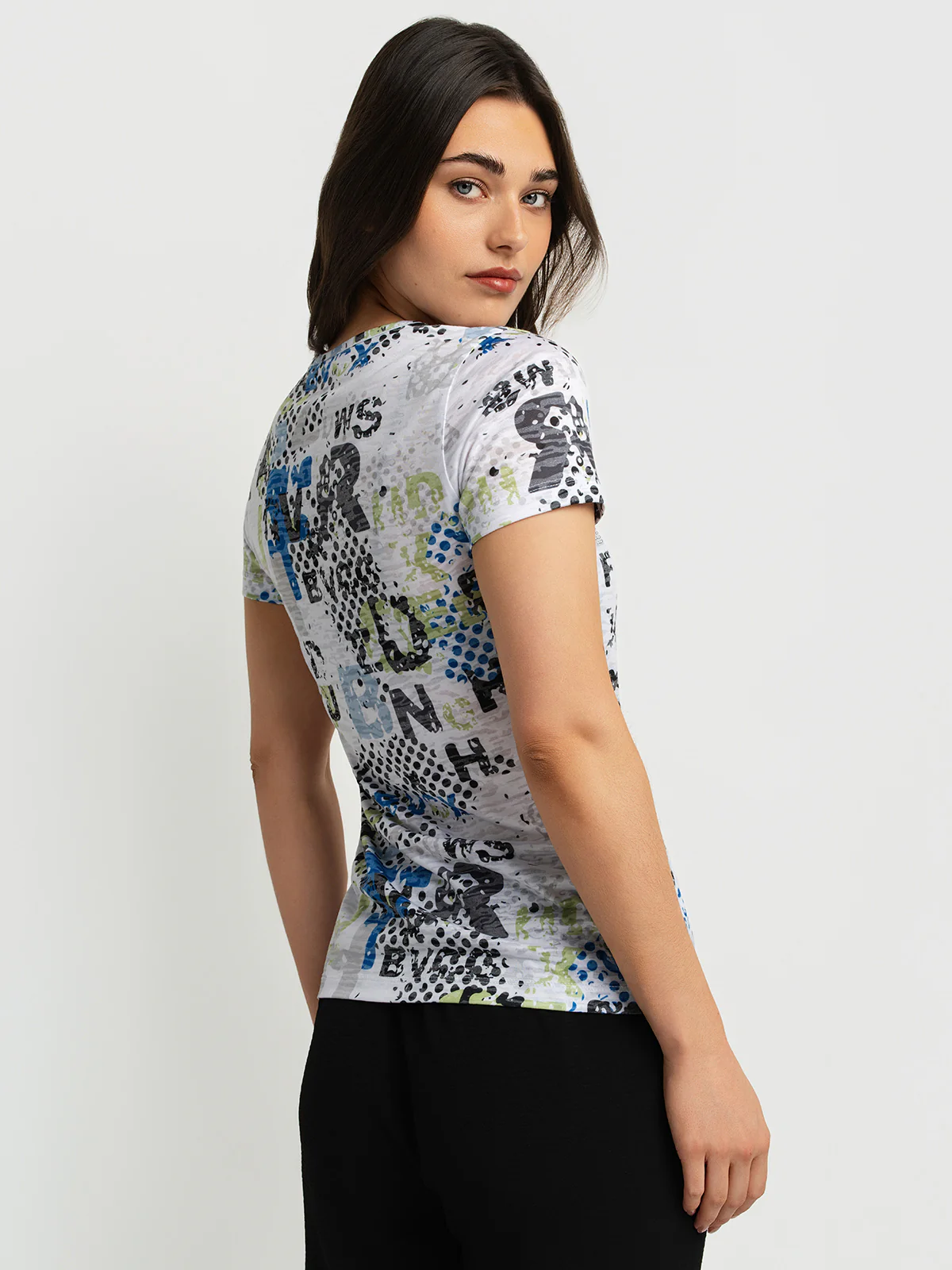 T-shirt semi-ajusté à manches courtes - Image 3