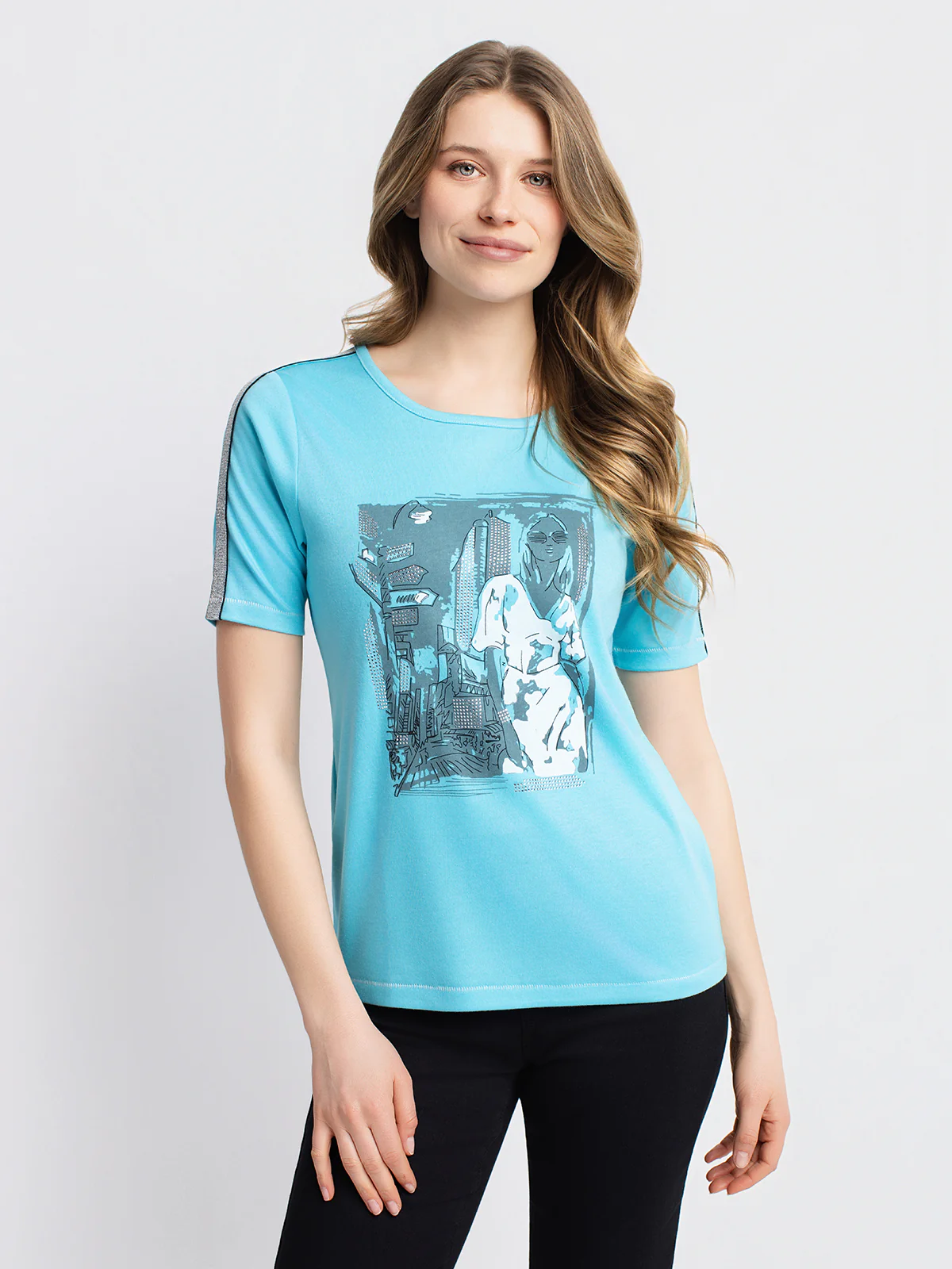 T-shirt semi-ajusté à manches courtes - Image 5