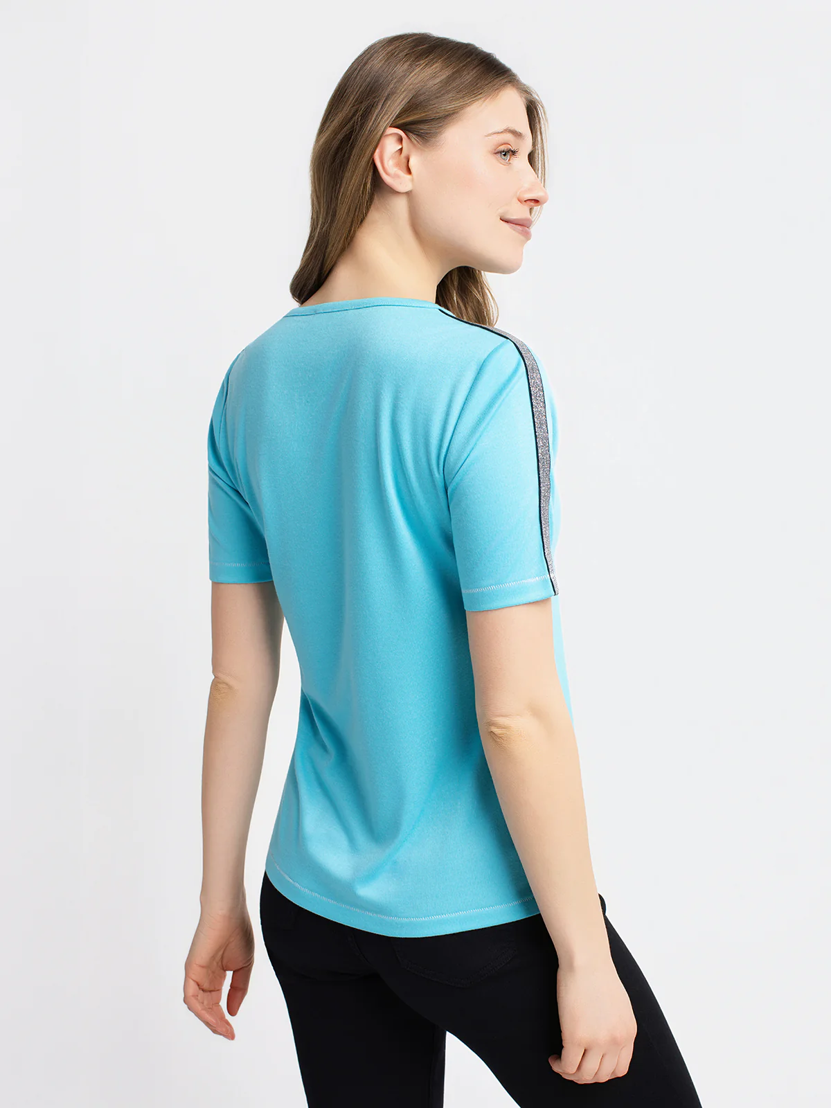 T-shirt semi-ajusté à manches courtes - Image 7
