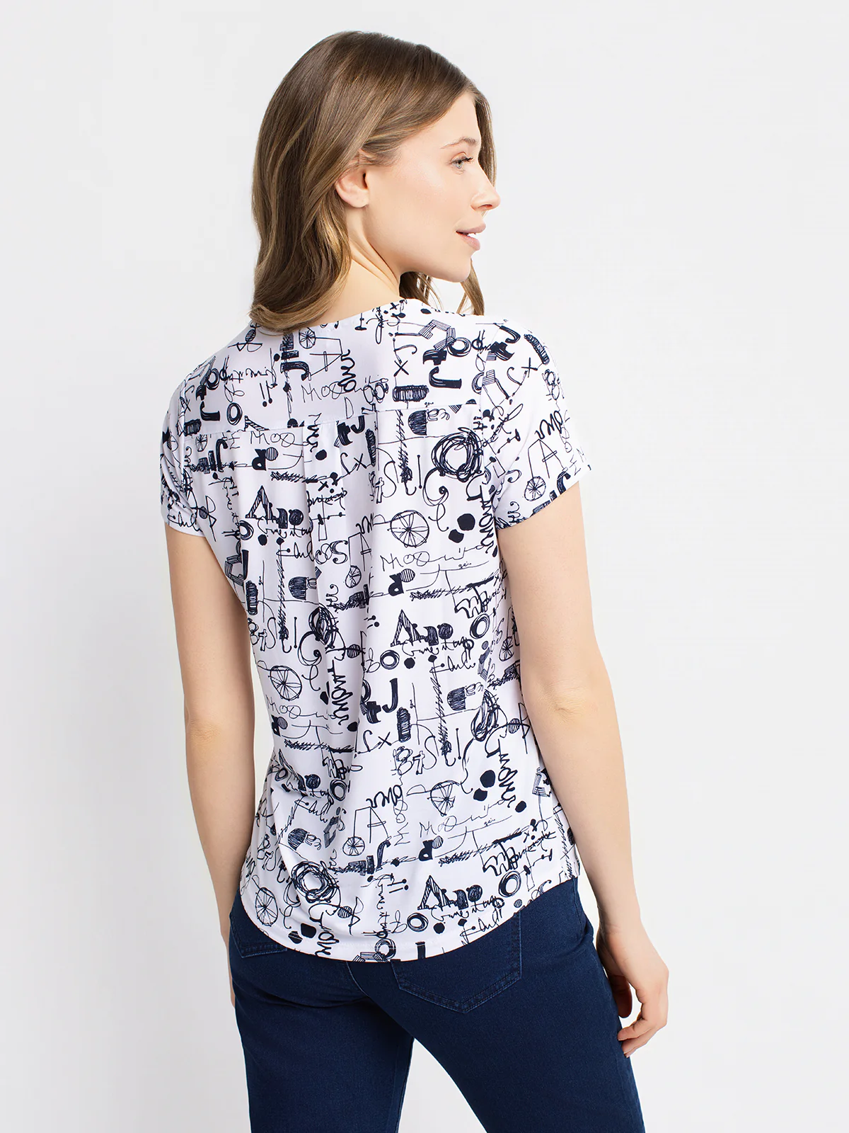 T-shirt semi-ajusté à manches courtes - Image 7