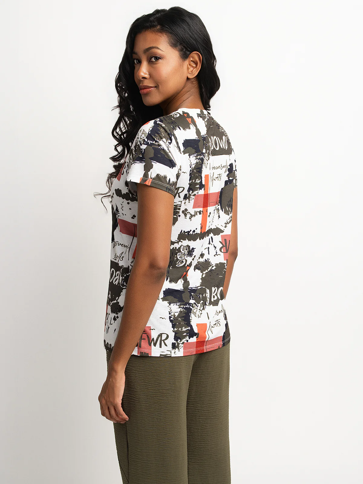 T-shirt semi-ajusté à manches courtes - Image 6