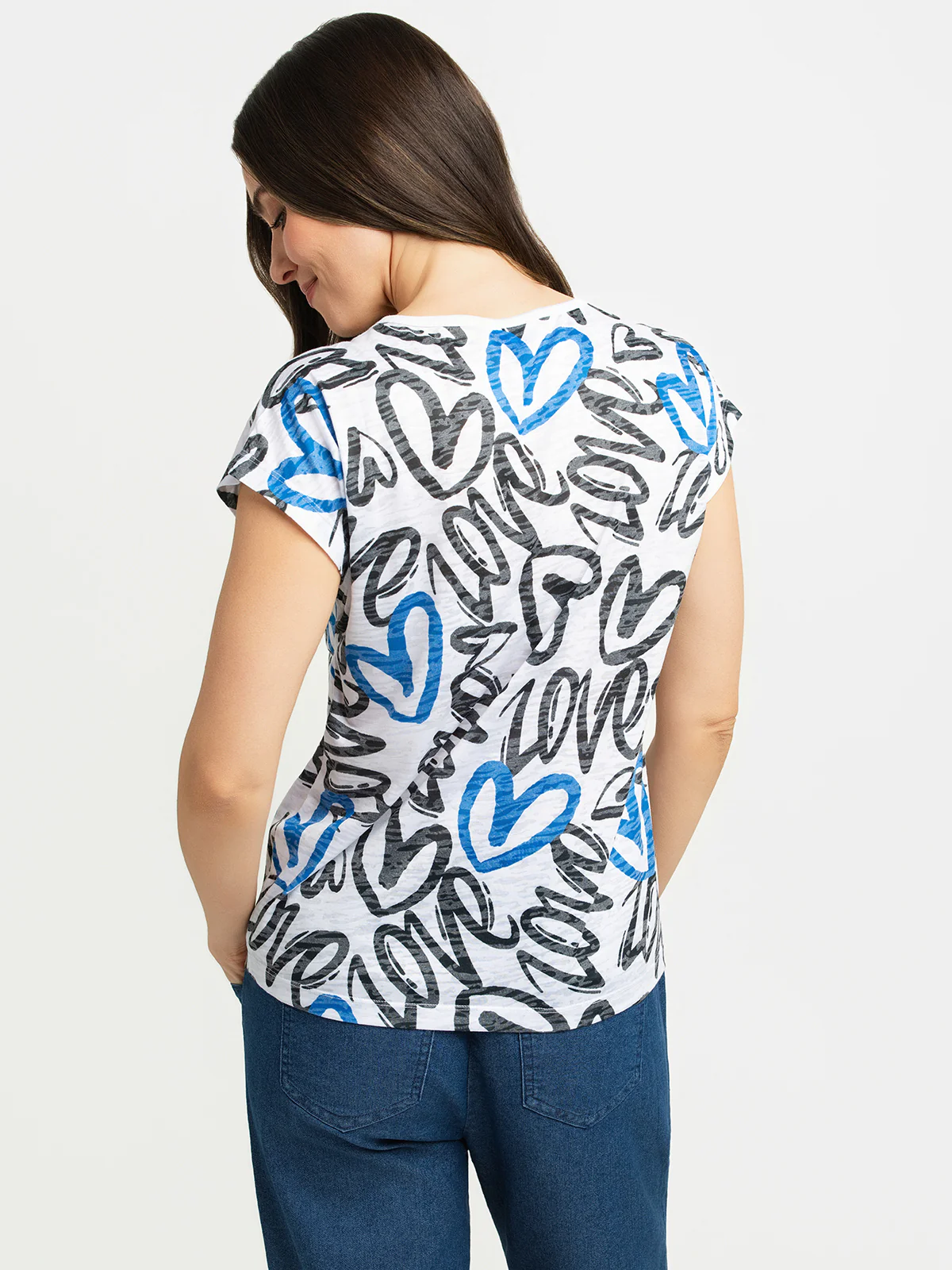T-shirt semi-ajusté à manches courtes - Image 4