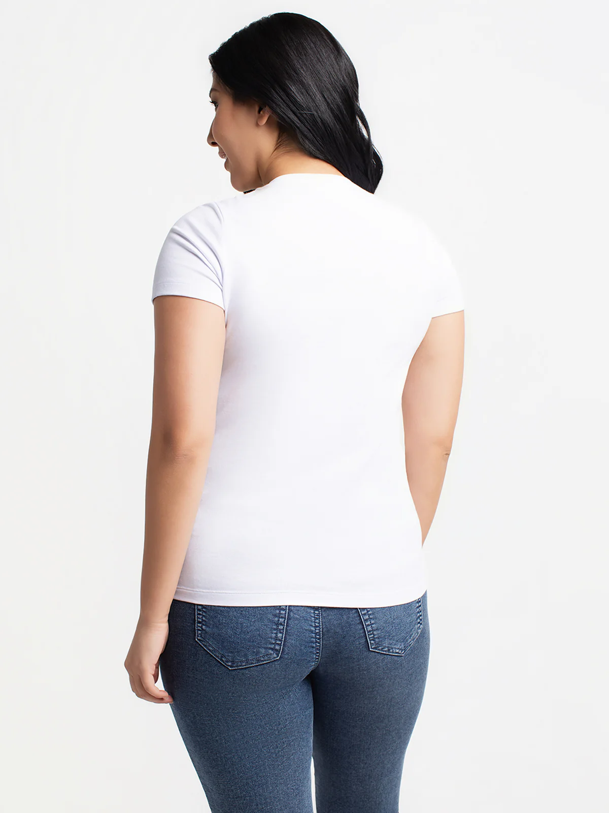 T-shirt semi-ajusté à manches courtes - Image 3