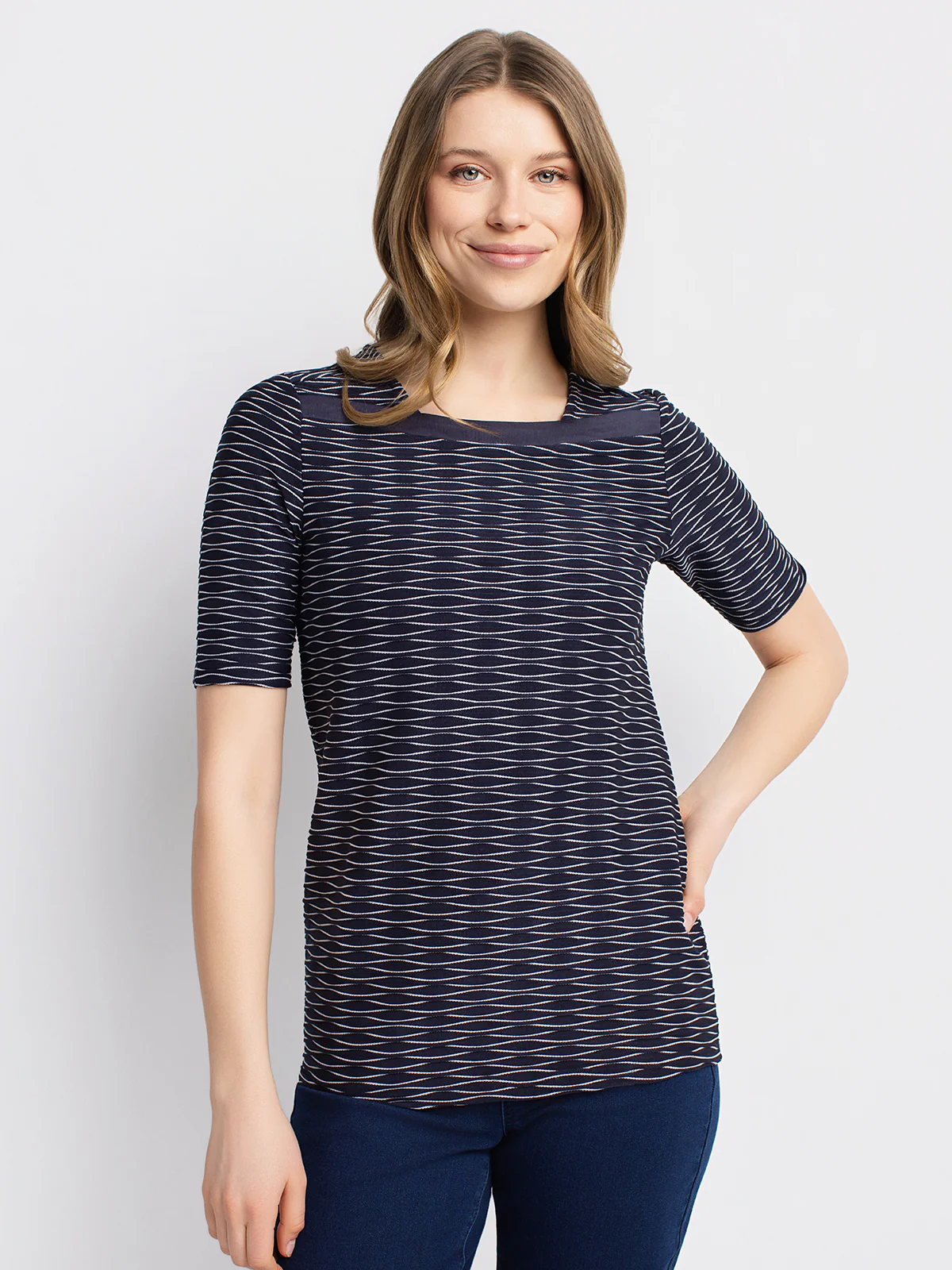 T-shirt semi-ajusté à manches courtes - Image 5