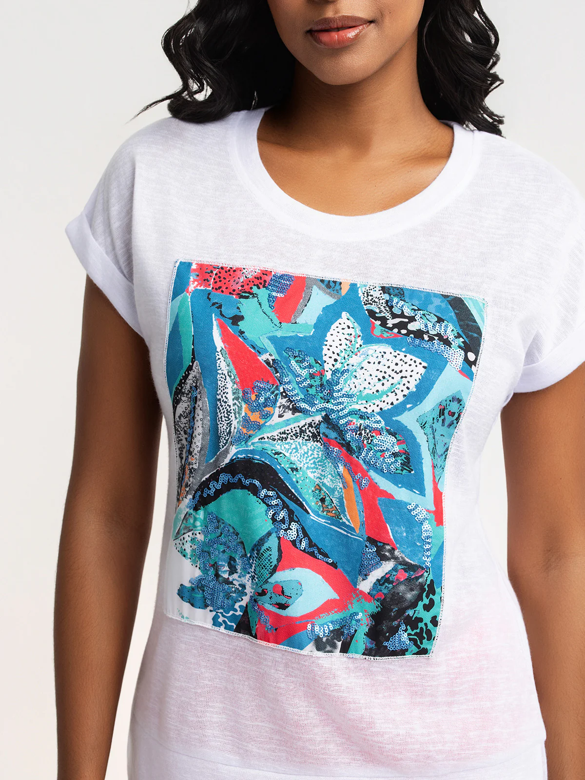 T-shirt semi-ajusté à manches courtes - Image 3