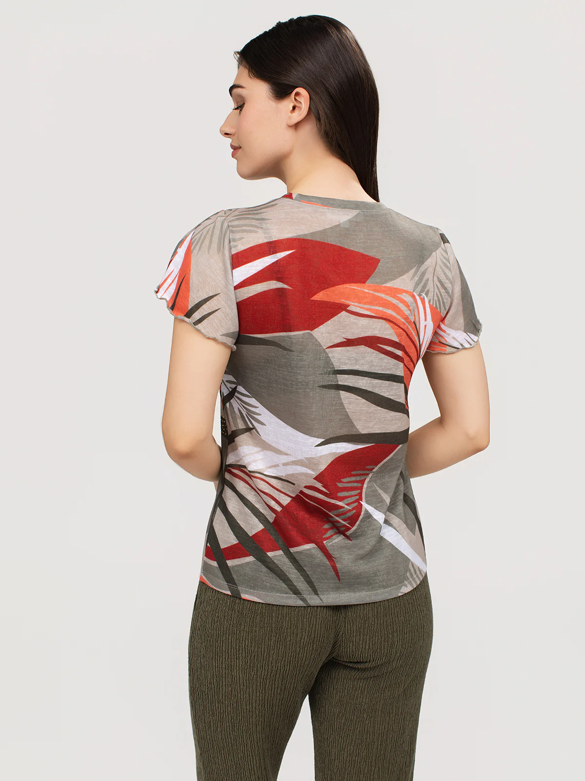 T-shirt semi-ajusté à manches courtes - Image 3