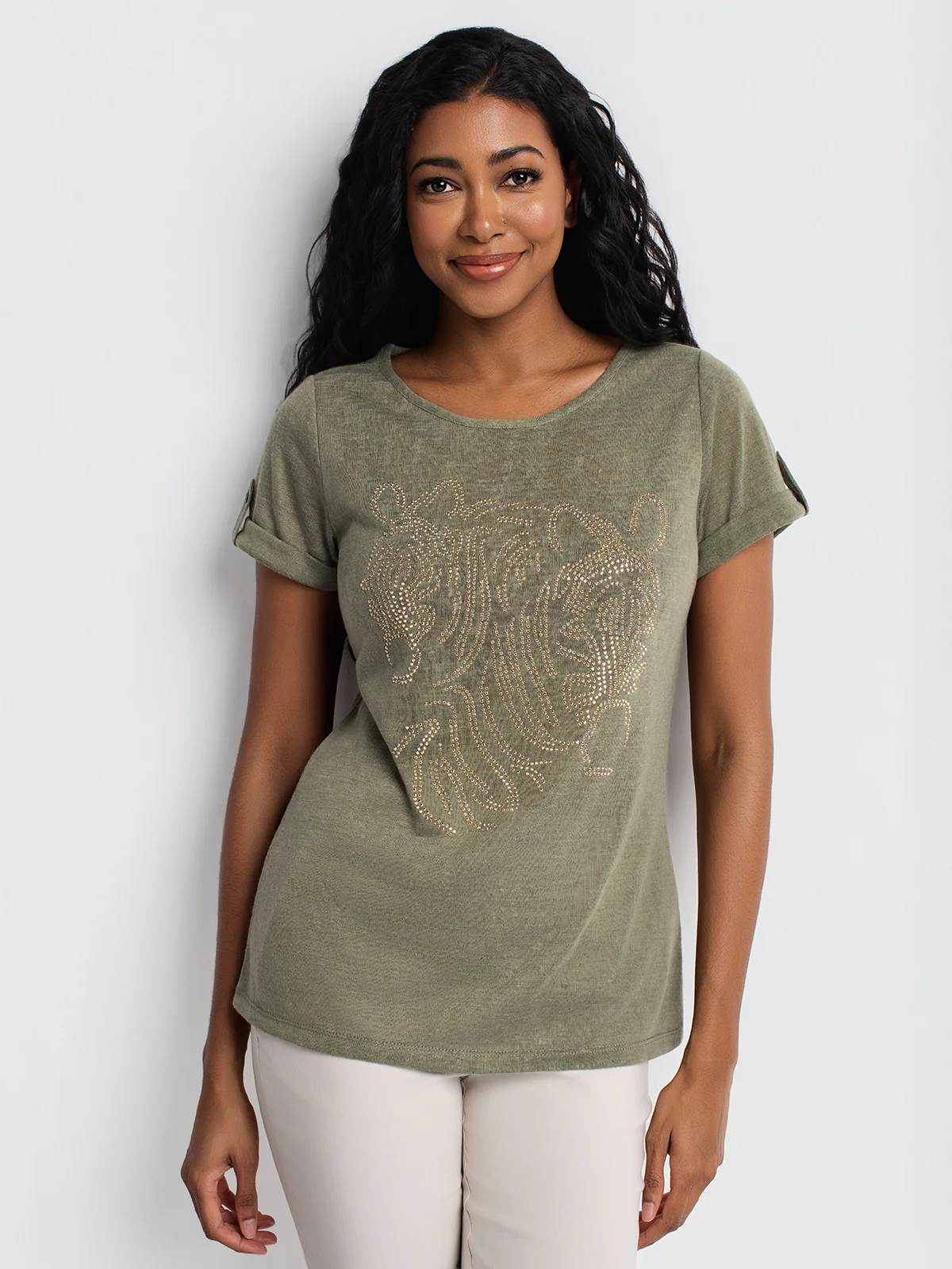 T-shirt semi-ajusté à manches courtes - Image 5