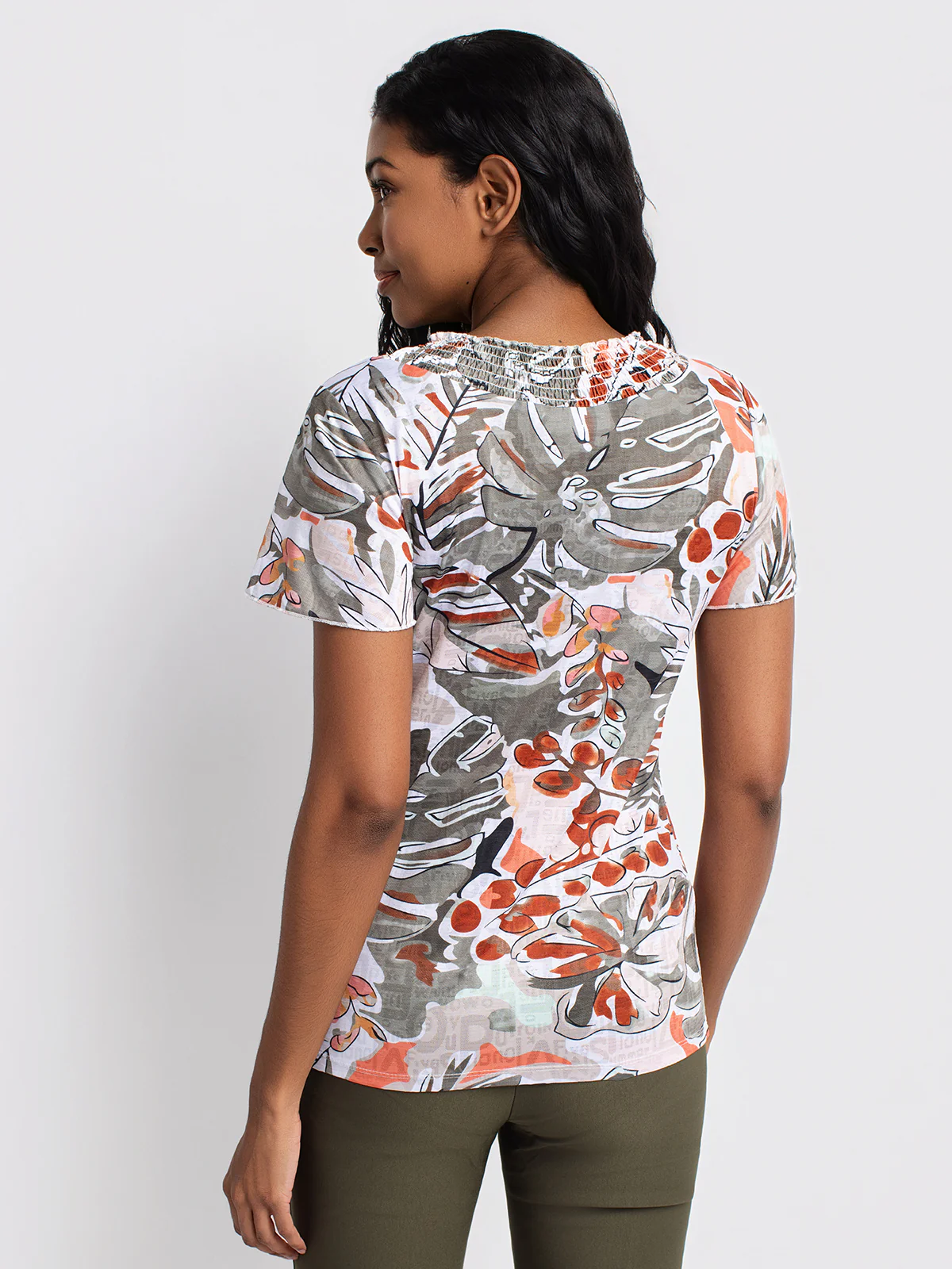 T-shirt semi-ajusté à manches courtes - Image 3