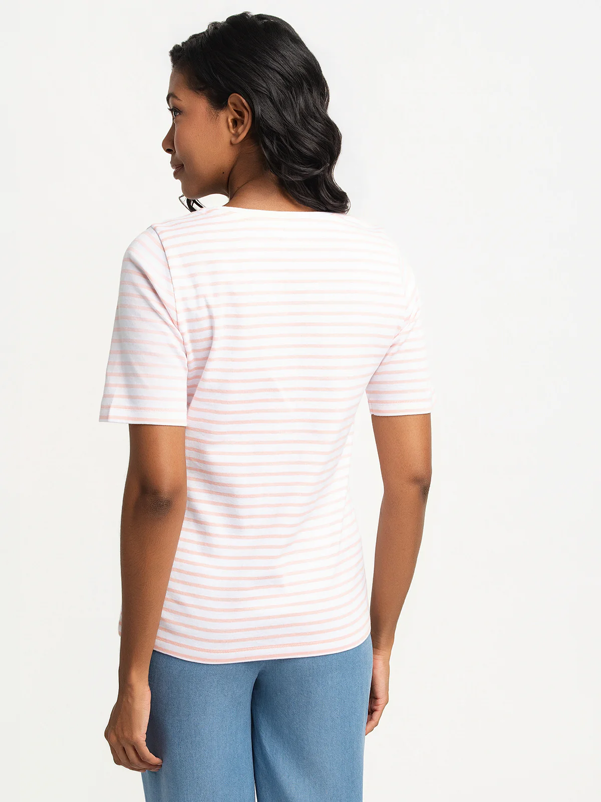 T-shirt semi-ajusté à manches courtes - Image 3