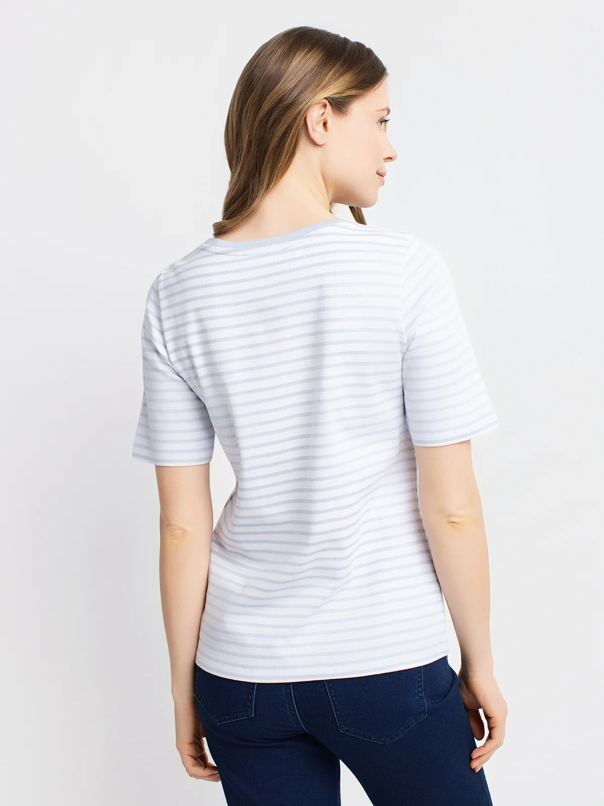 T-shirt semi-ajusté à manches courtes - Image 8