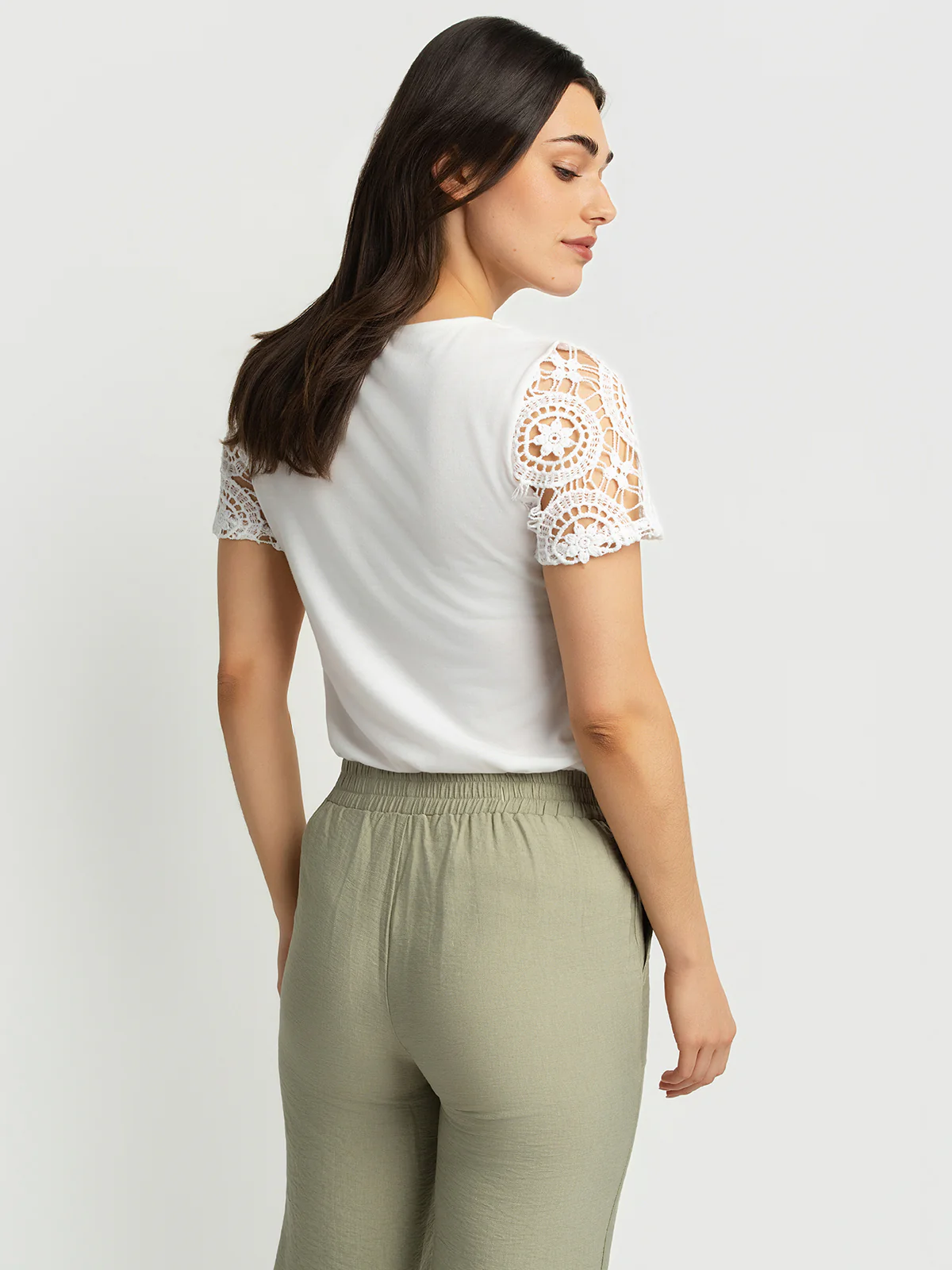 T-shirt semi-ajusté à manches courtes - Image 3