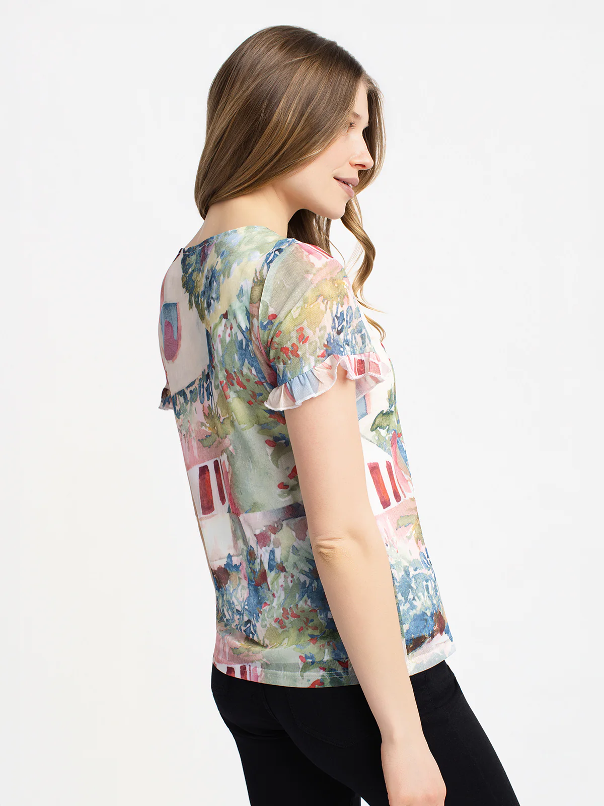 T-shirt semi-ajusté à manches courtes - Image 3