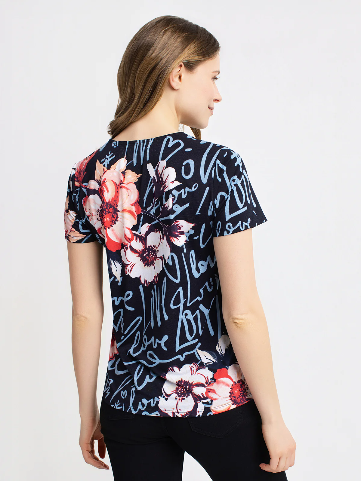 T-shirt semi-ajusté à manches courtes - Image 3