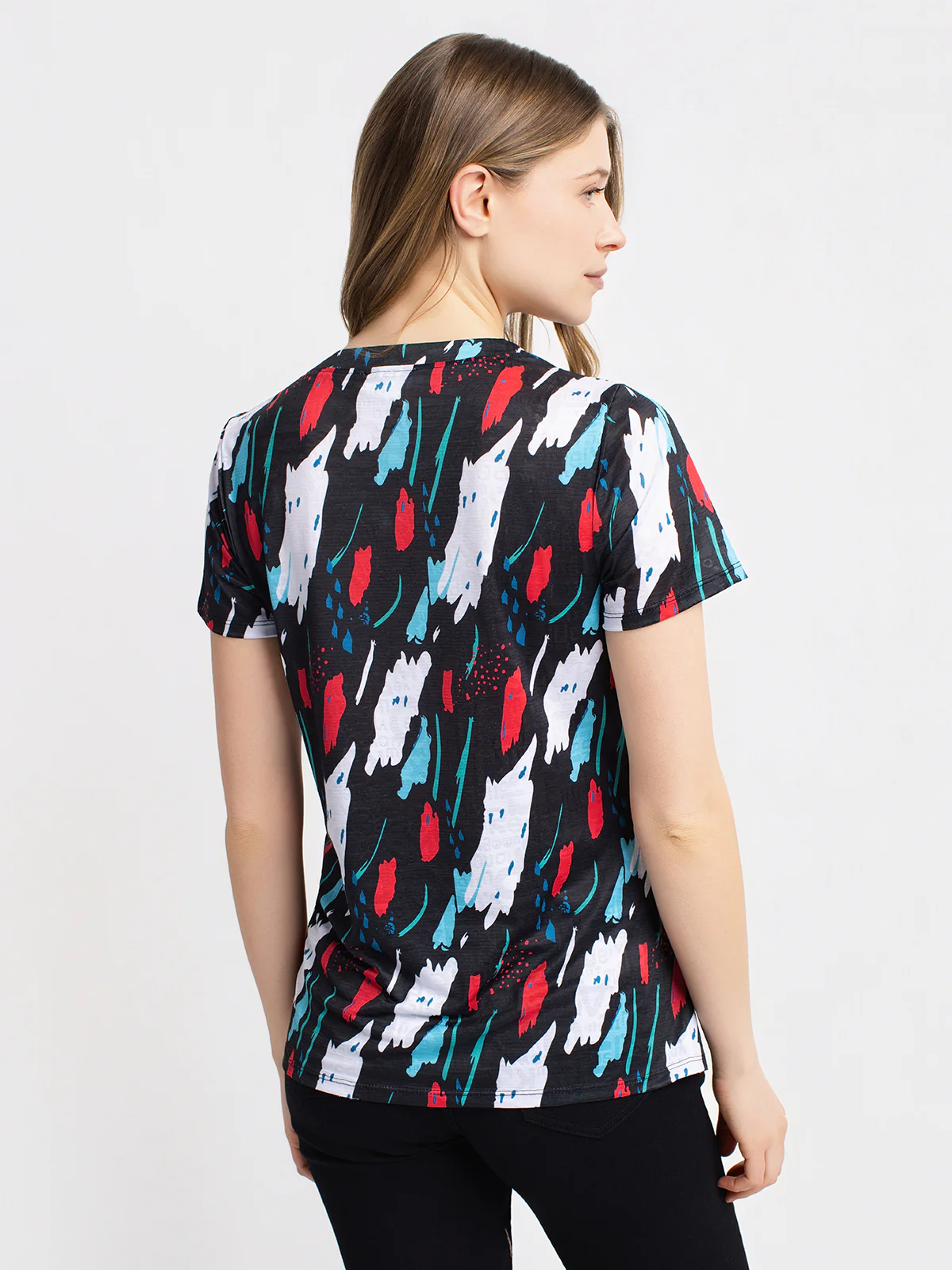 T-shirt semi-ajusté à manches courtes - Image 3