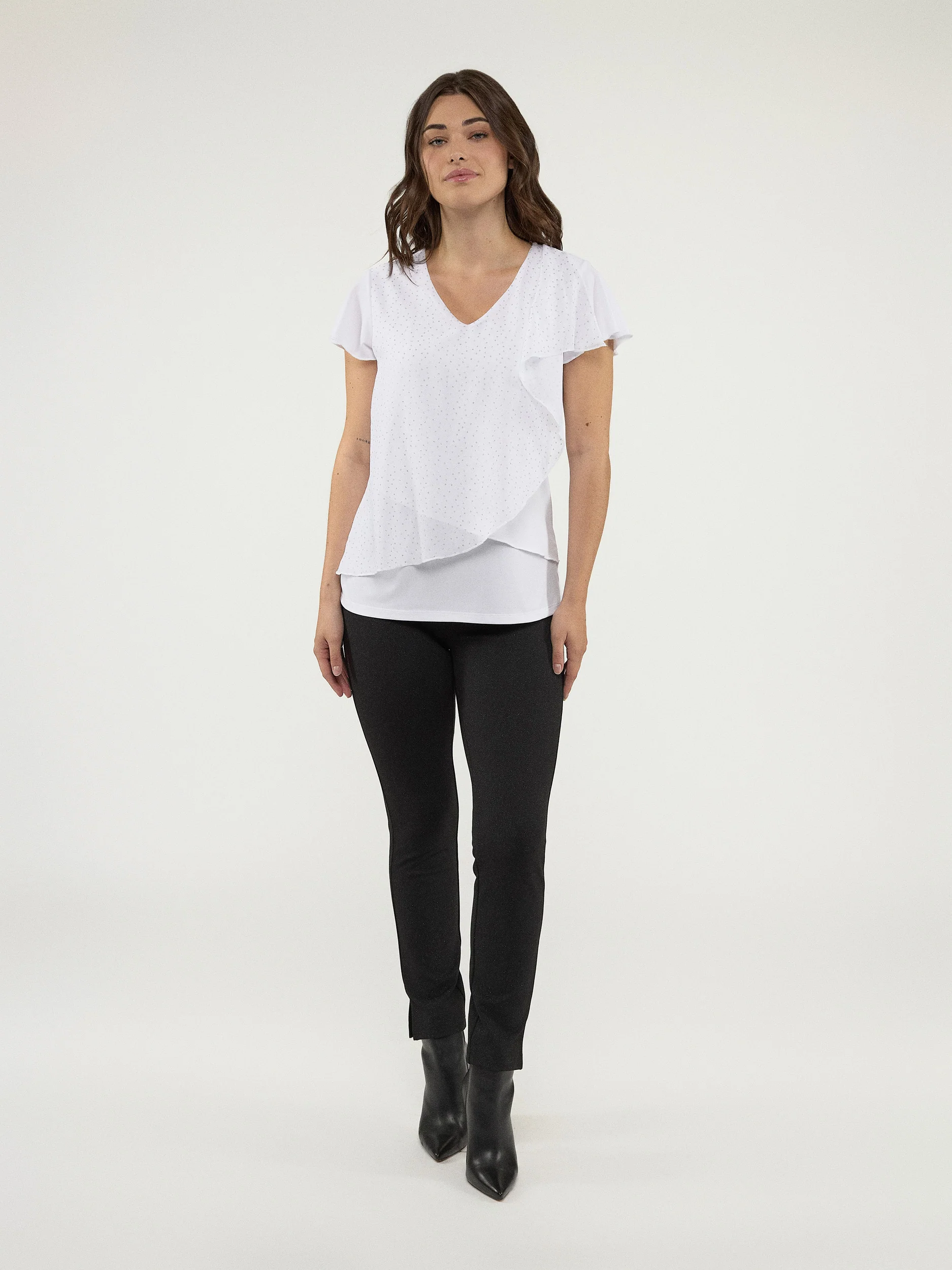 T-shirt semi-ajusté à manches courtes - Image 2