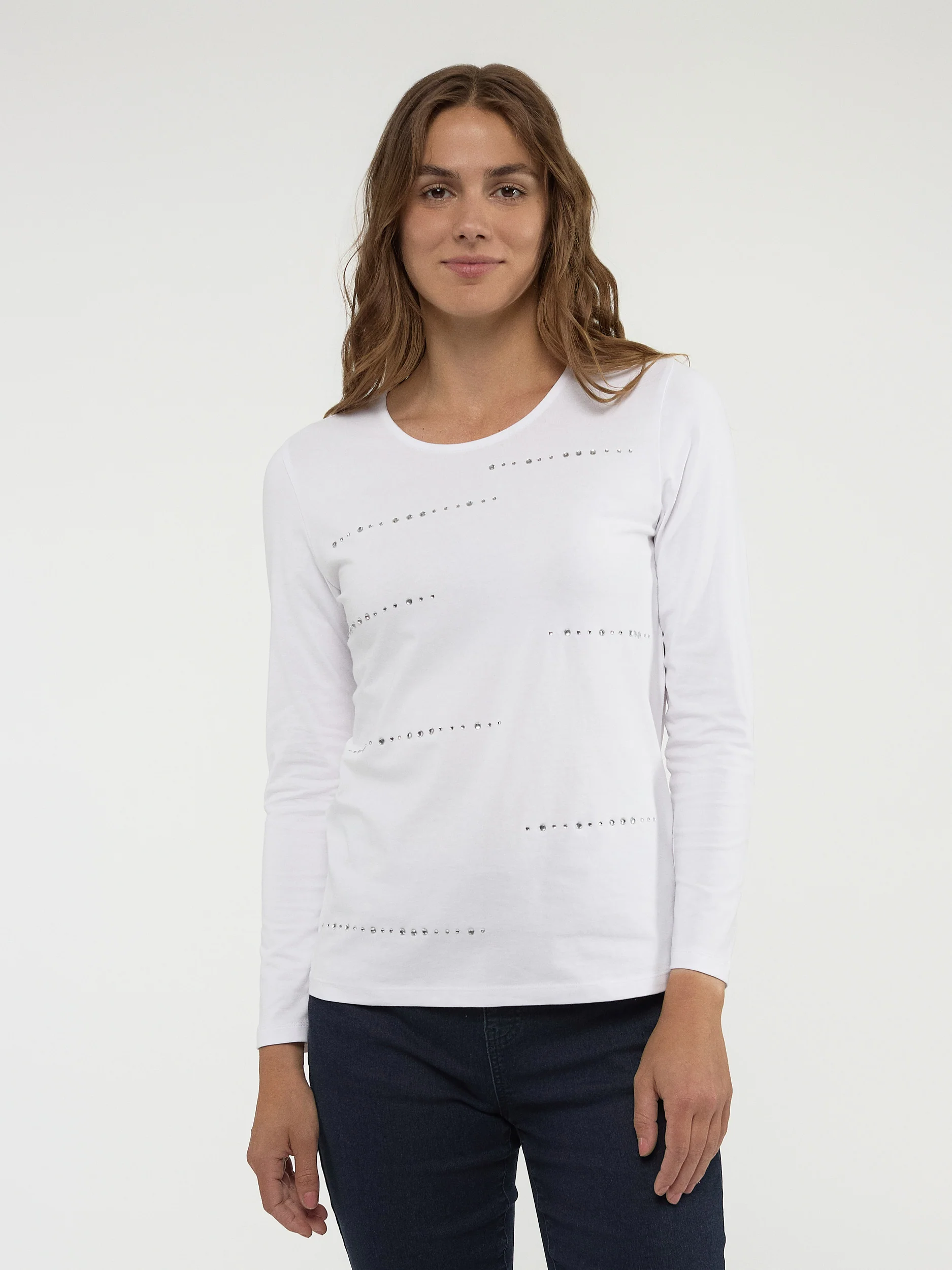T-shirt semi-ajusté à manches longues - Image 9