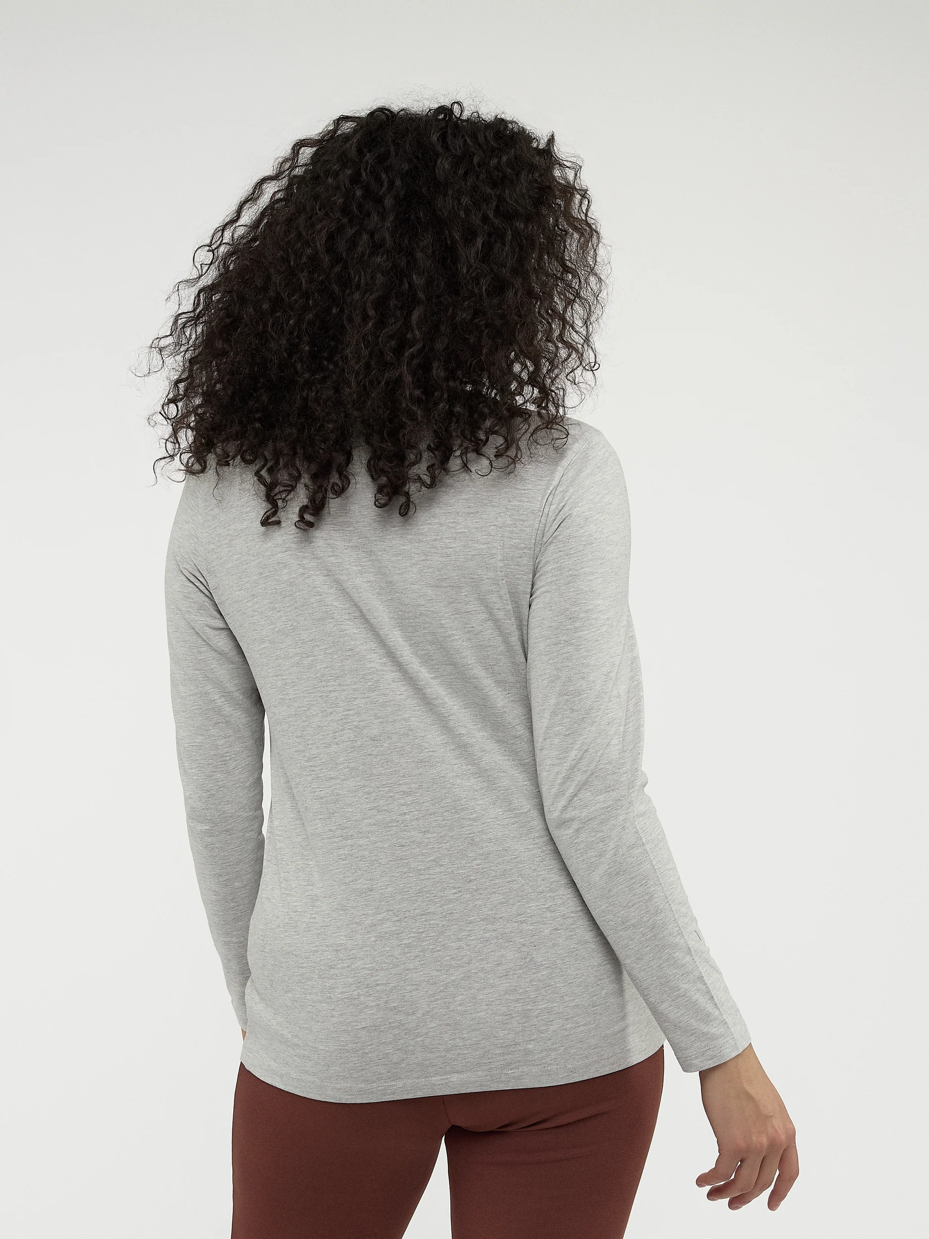 T-shirt semi-ajusté à manches longues - Image 7