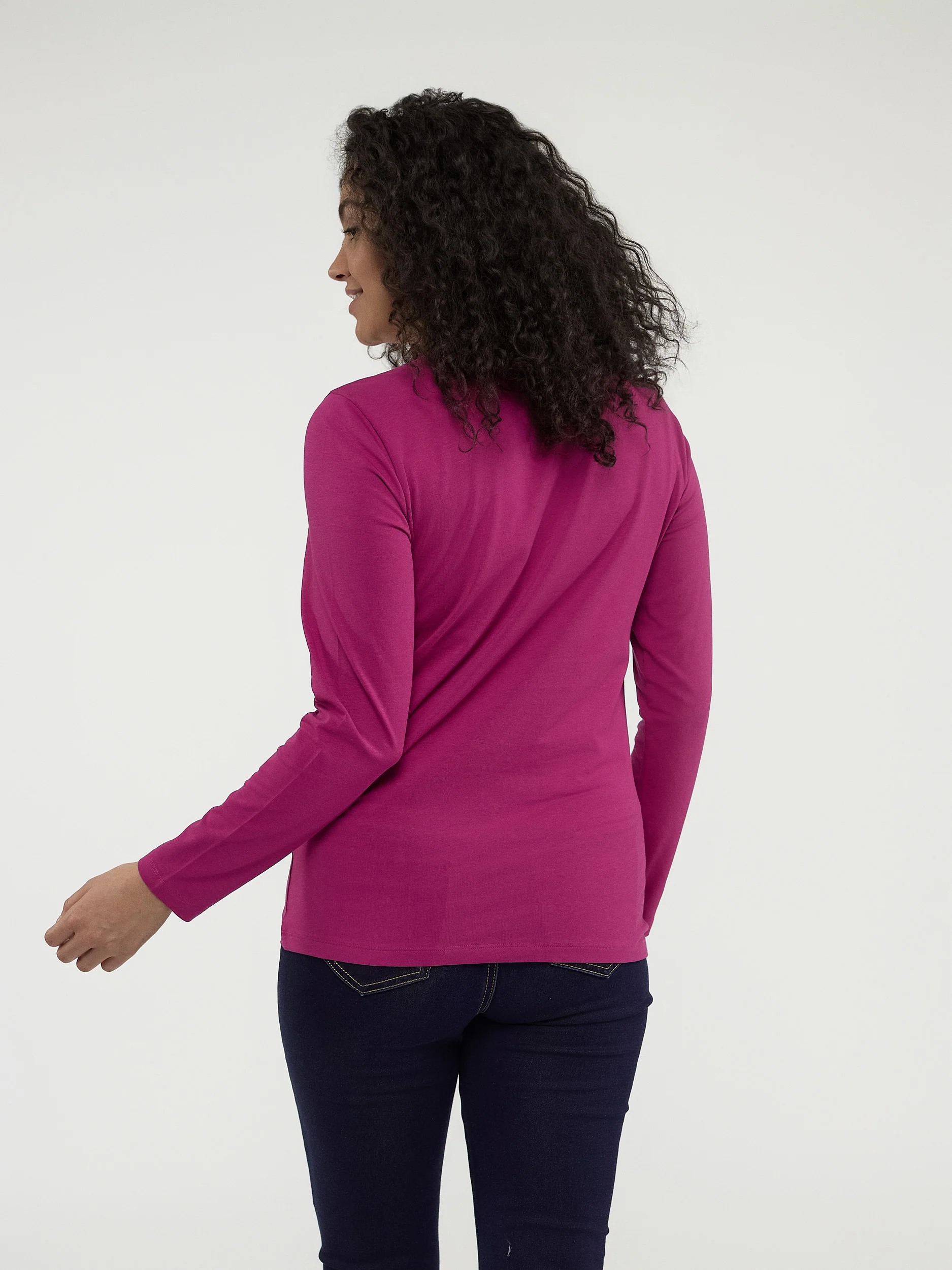 T-shirt semi-ajusté à manches longues - Image 11