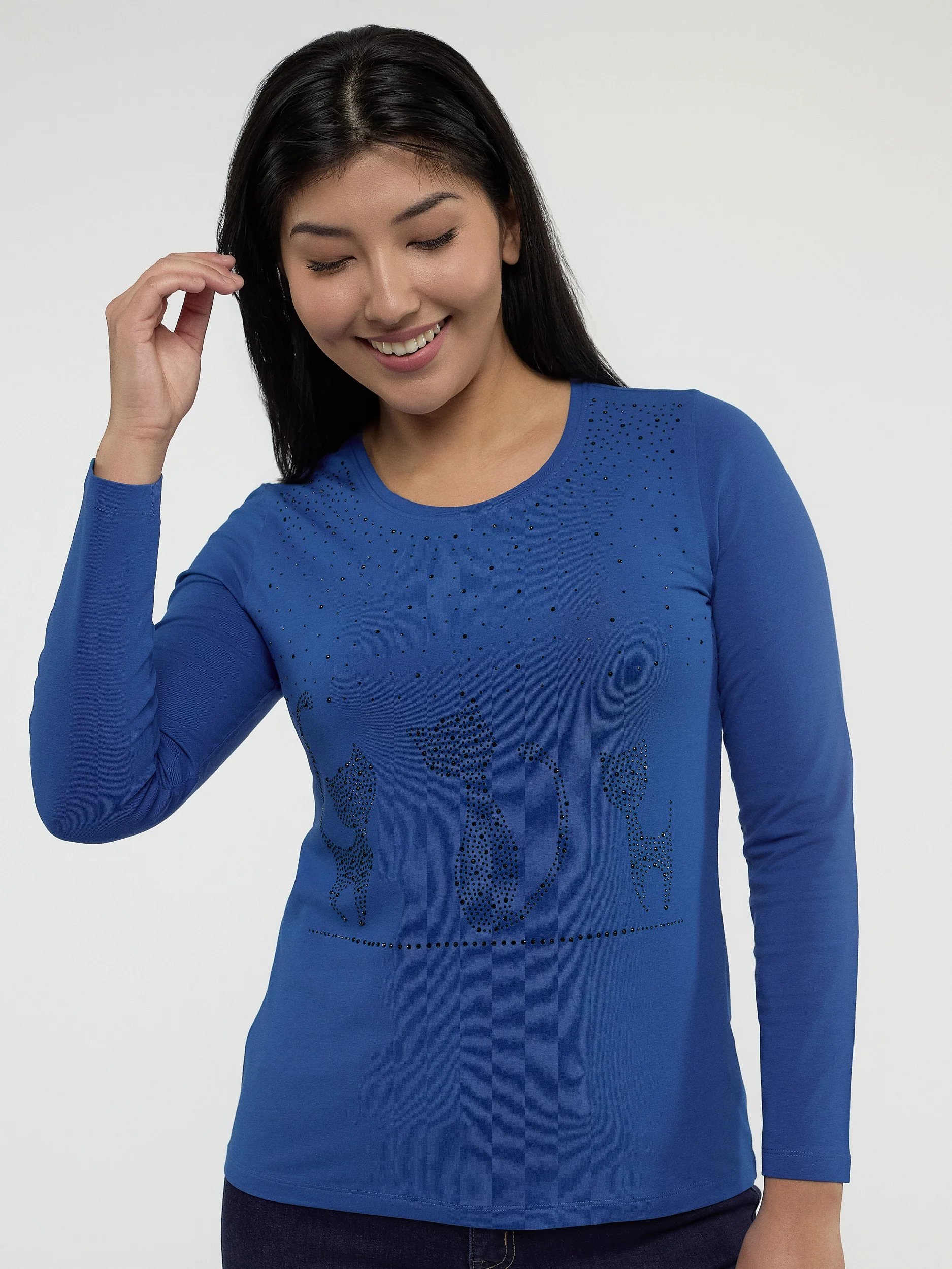 T-shirt semi-ajusté à manches longues - Image 6