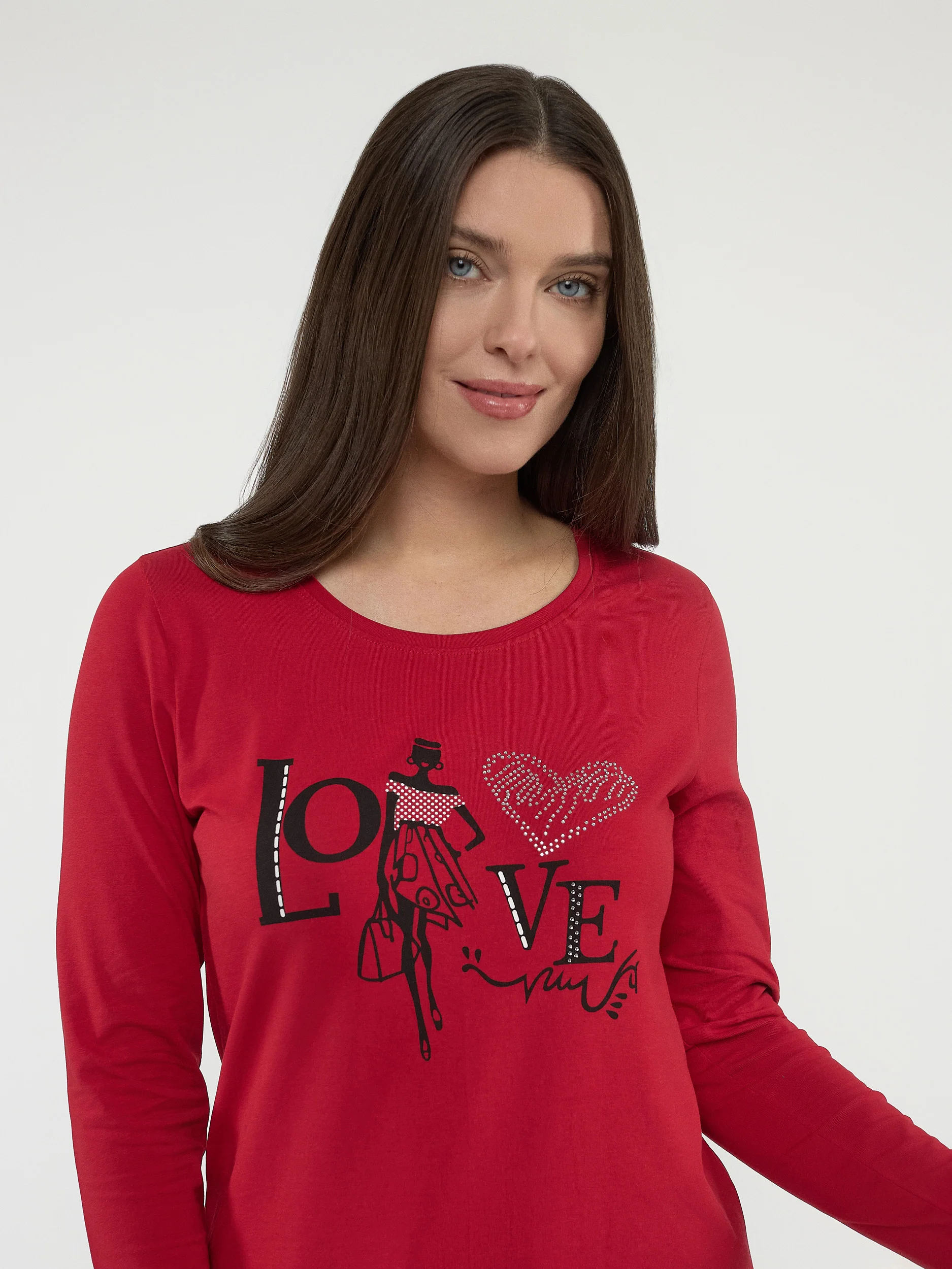 T-shirt semi-ajusté à manches longues - Image 10