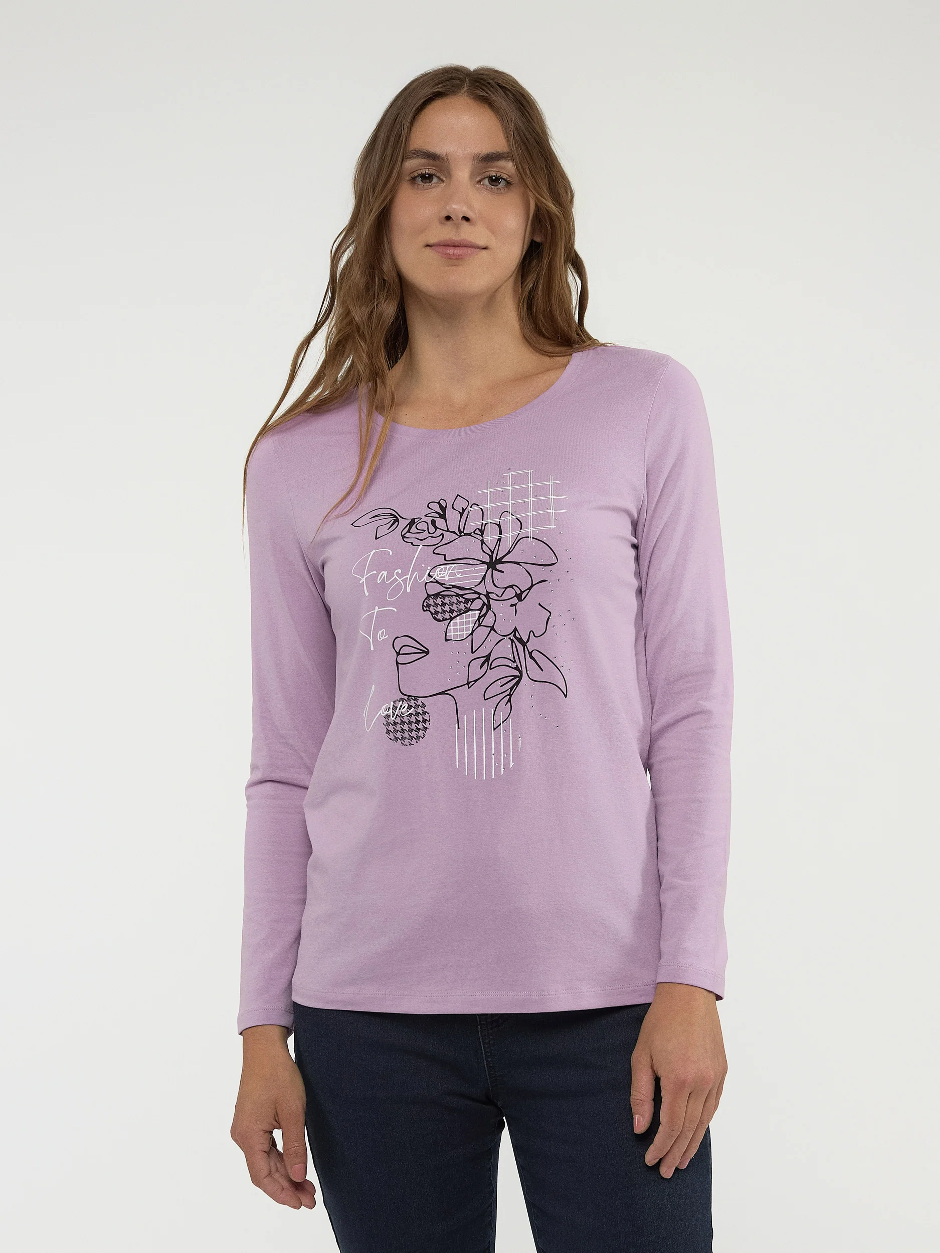 T-shirt semi-ajusté à manches longues - Image 13