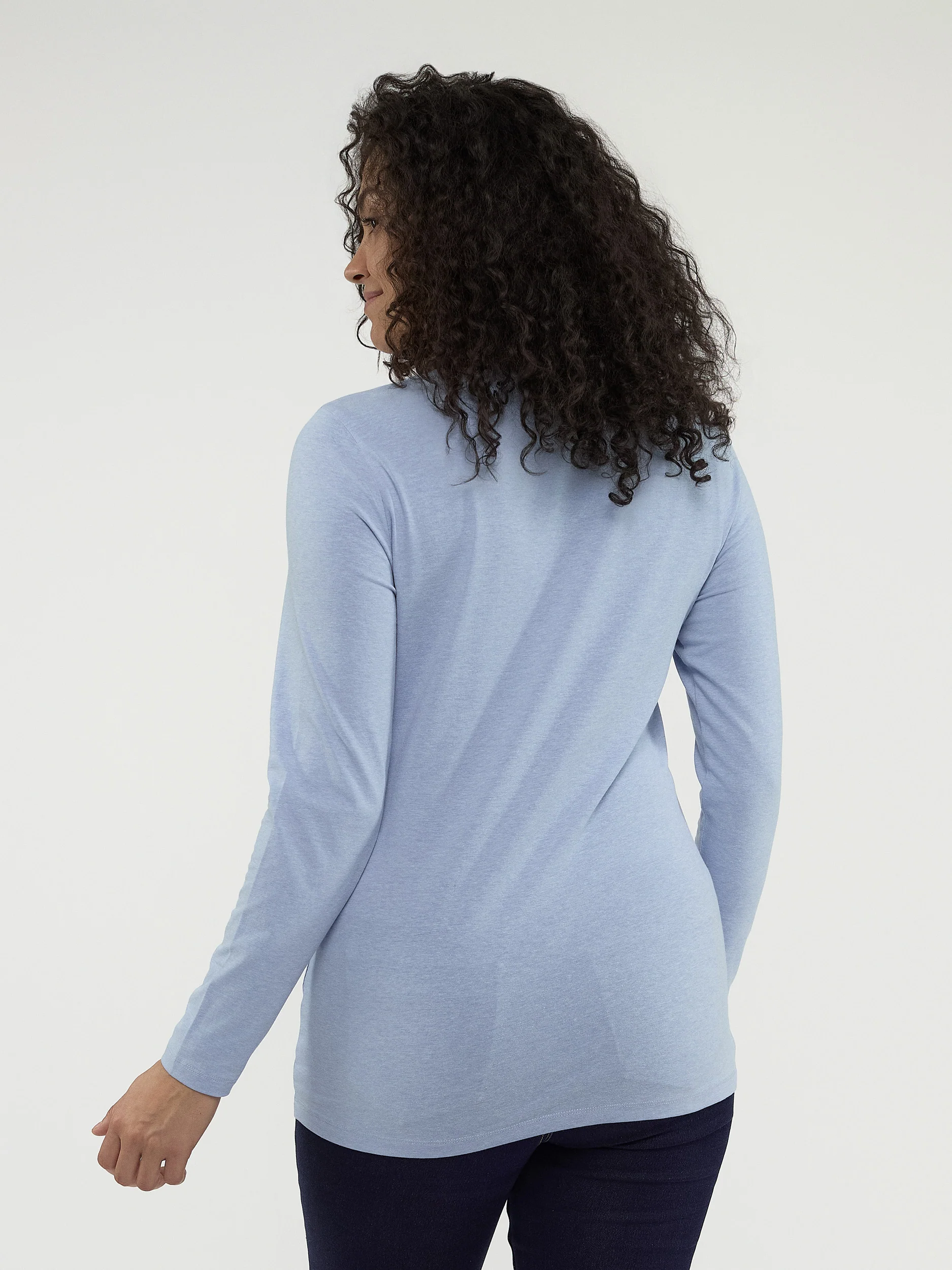 T-shirt semi-ajusté à manches longues - Image 7